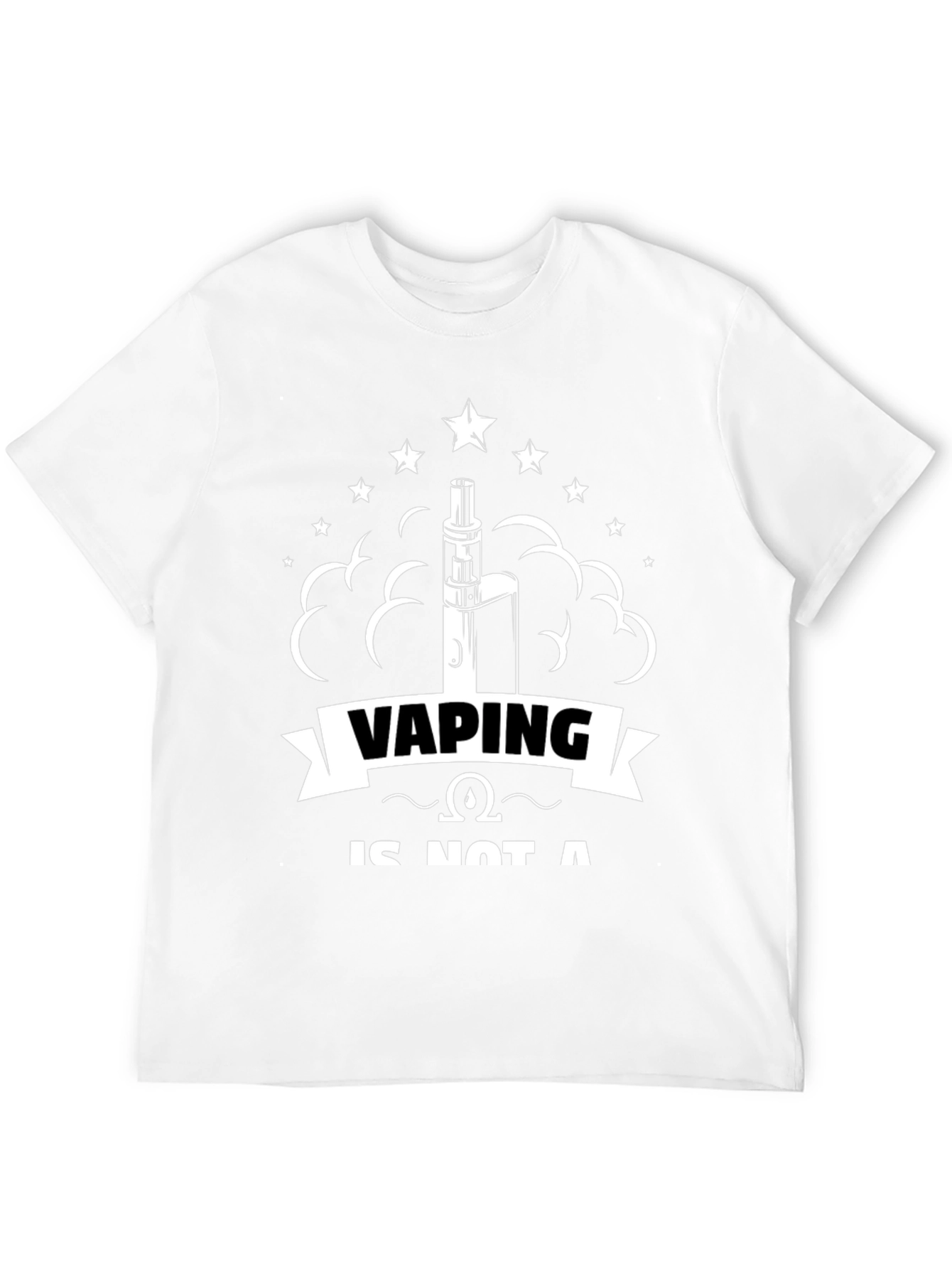 Black Vaping is Not a Hobby T-Shirt view 12