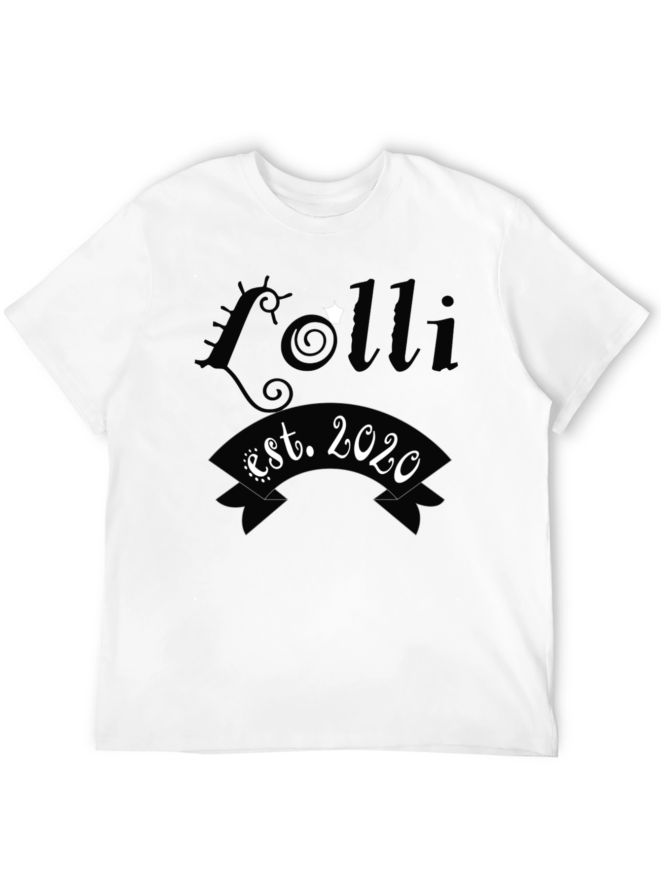 Black Lolli Est. 2020 Black Graphic Tee view 12