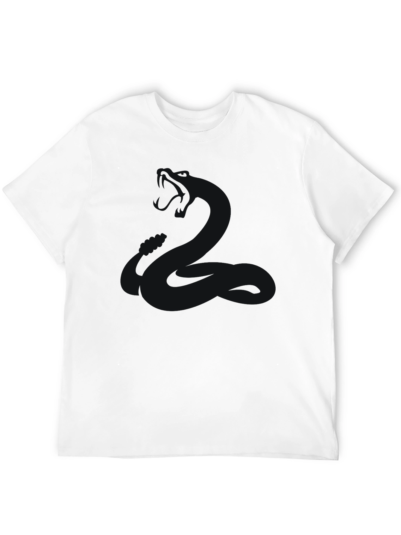 Black Classic Black Crew Neck T-Shirt - Everyday Essential view 12