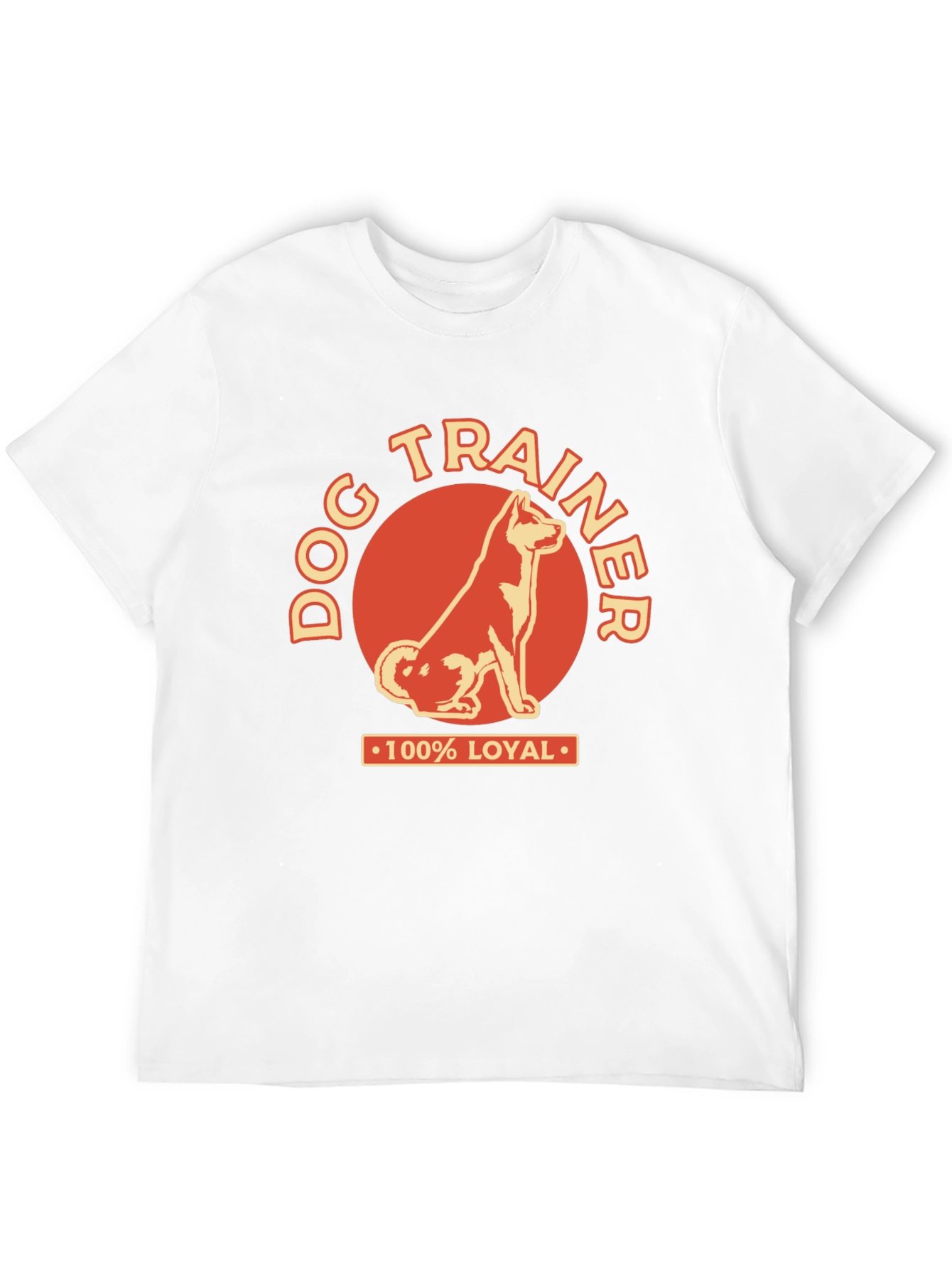 Dog Trainer 100% Loyal Graphic Tee - 12