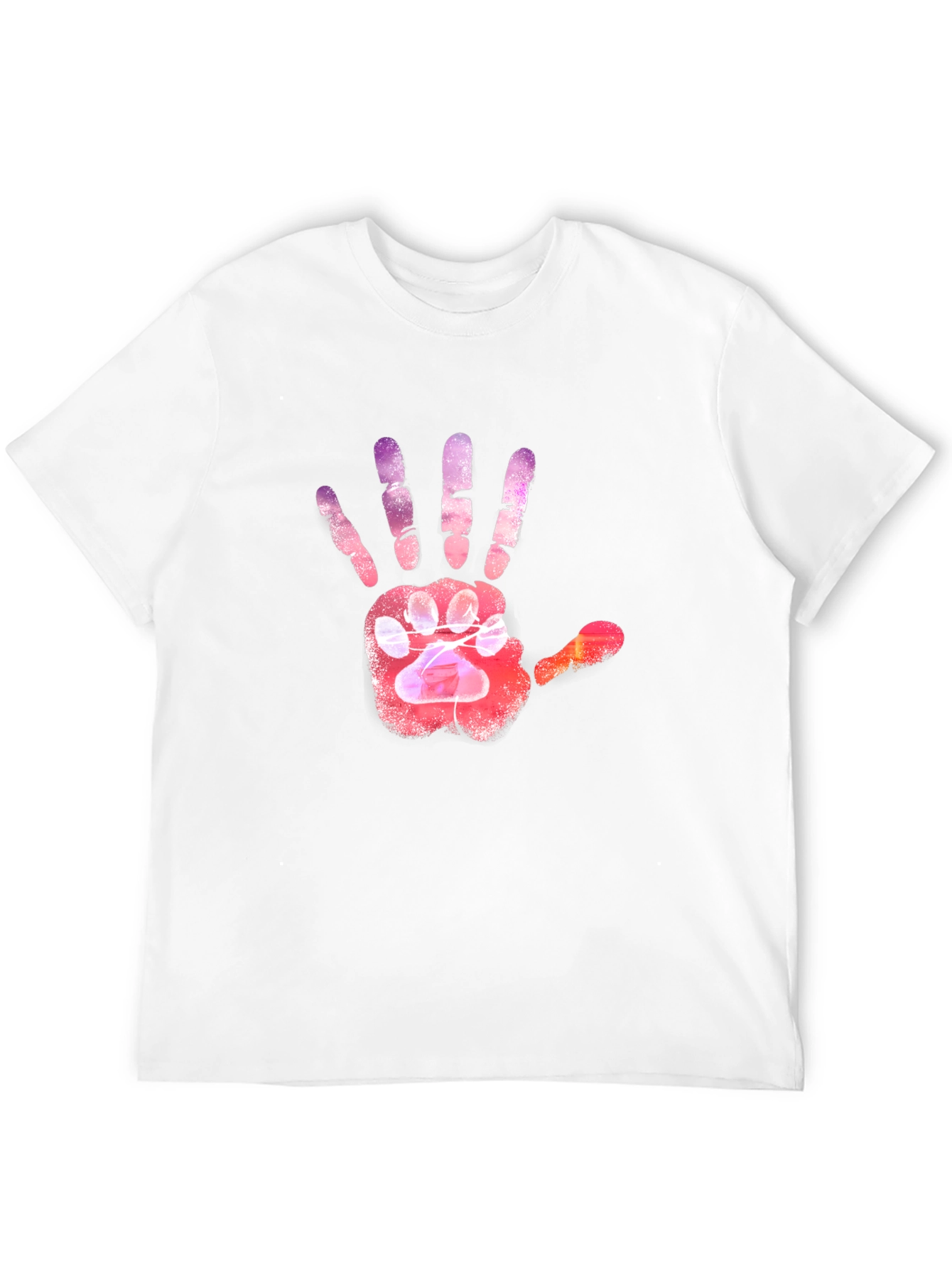 Paw Print Hand T-Shirt - 12