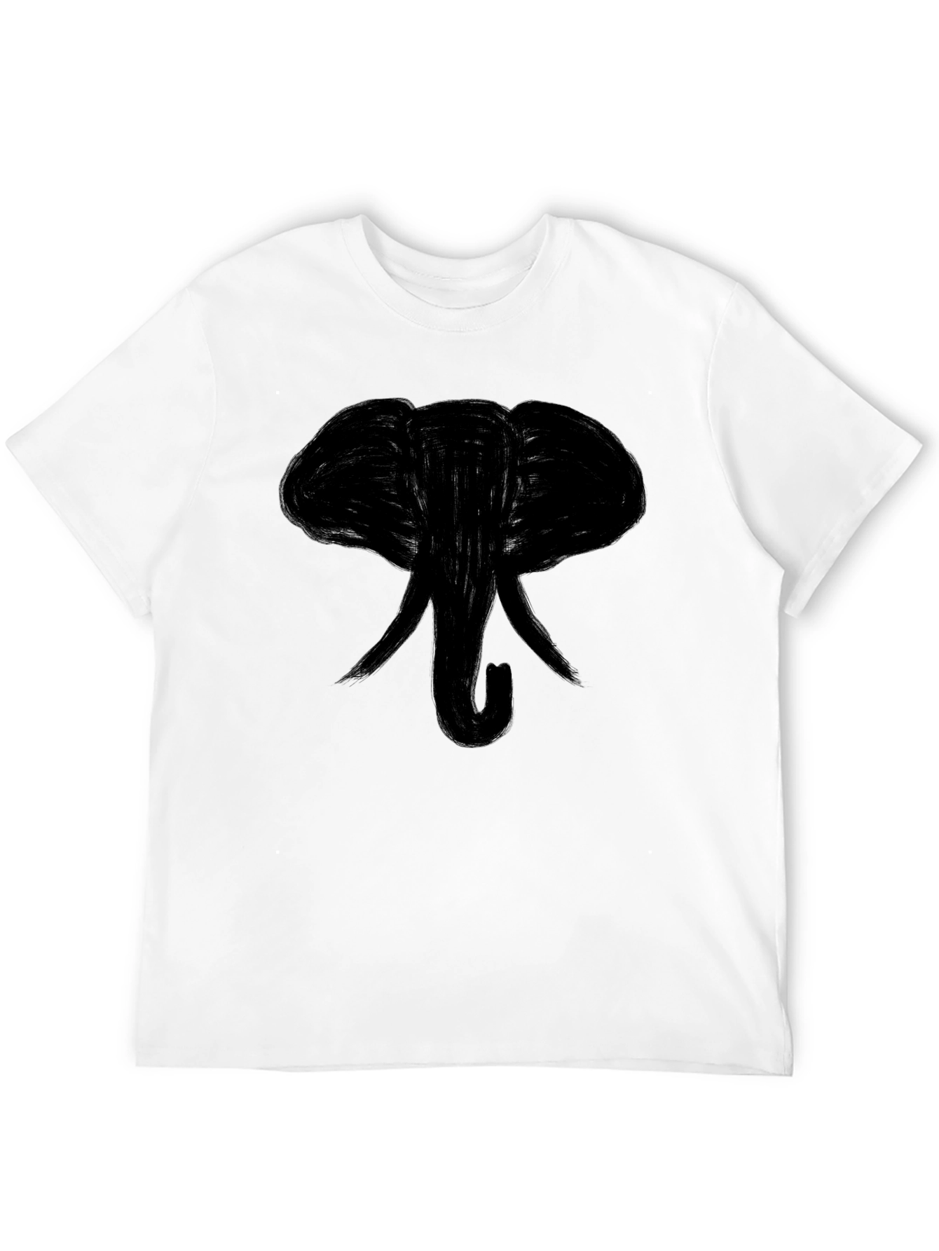 Black Black Elephant Graphic Tee - Casual Style view 12