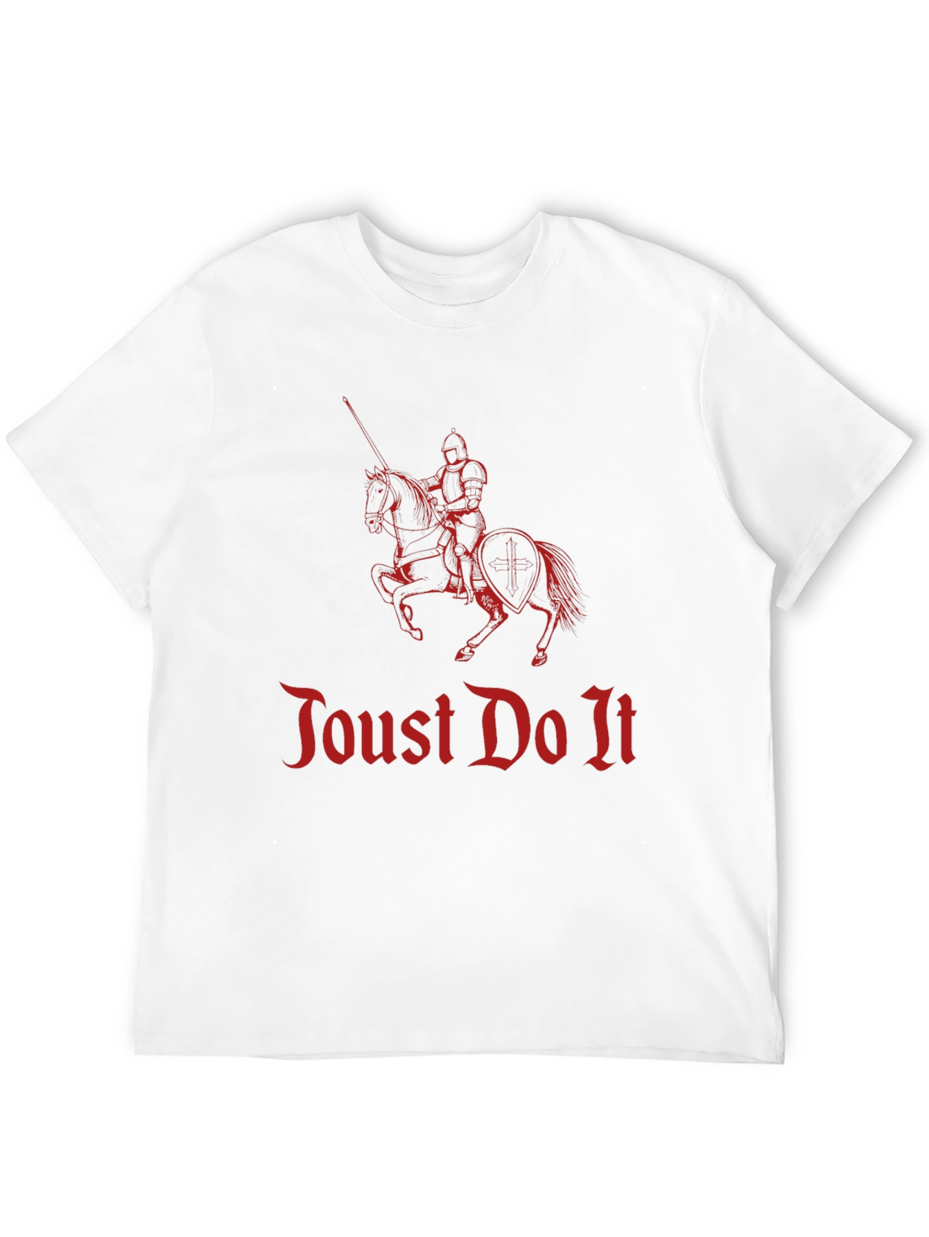 Joust Do It Knight Graphic Tee - Black - 12