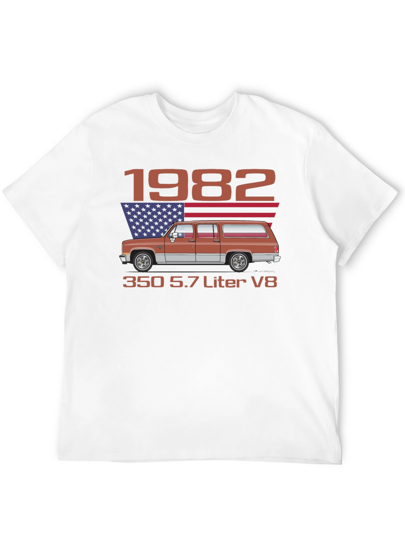 Black 1982 Truck T-Shirt view 12