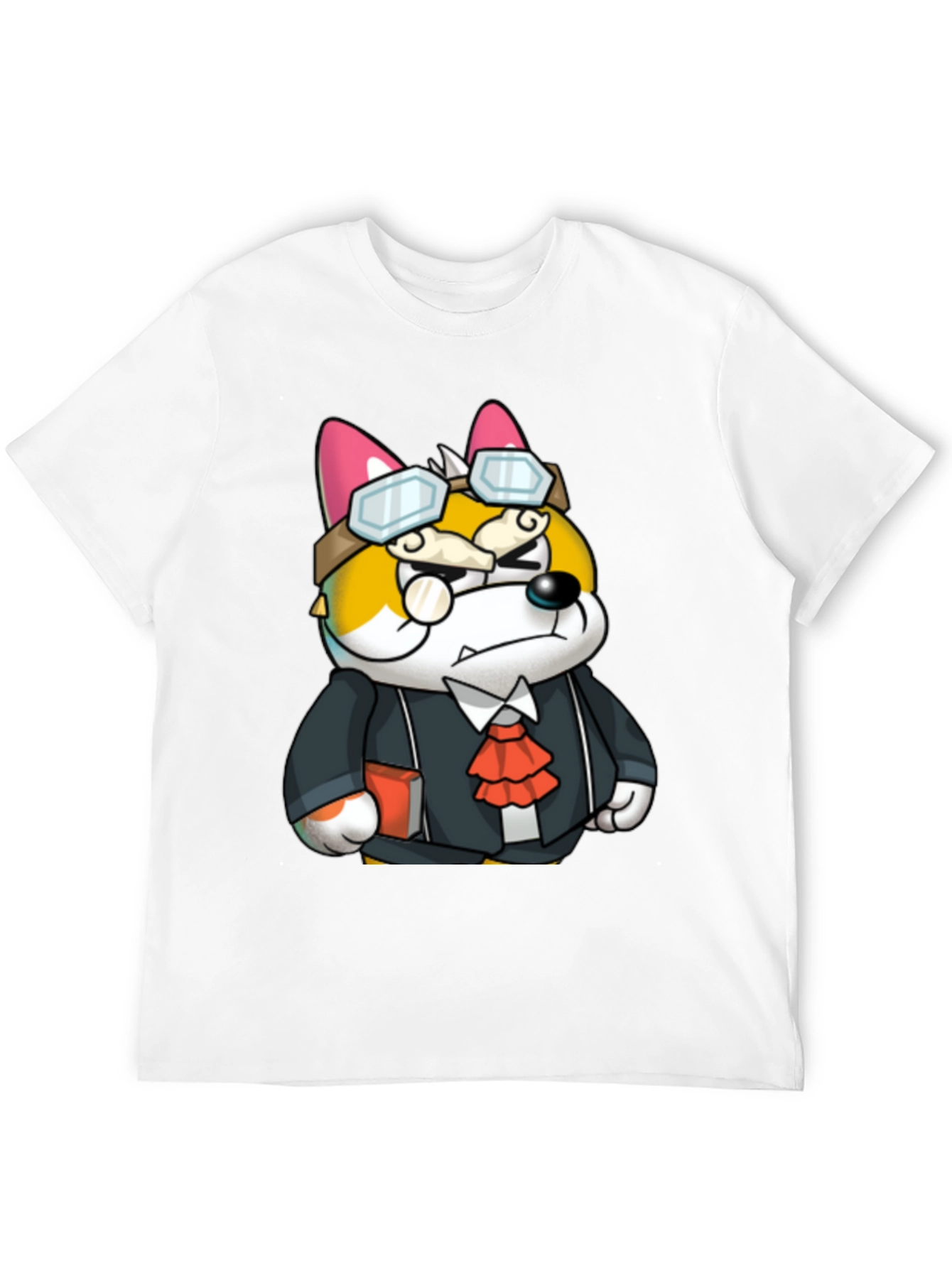 Black Dog Professor Graphic Tee - Smart & Stylish view 12