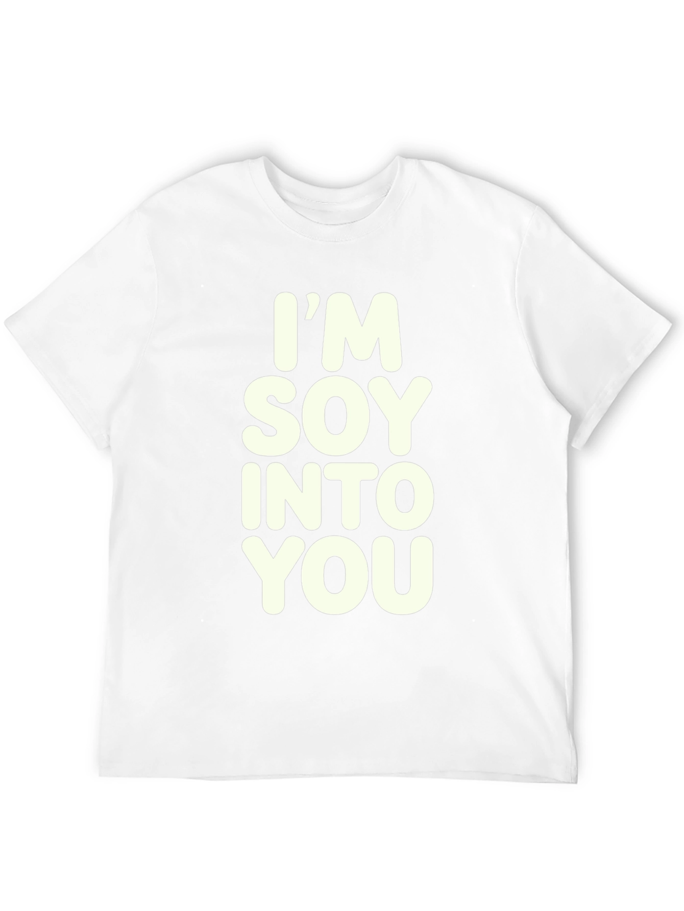 Black I'm Soy Into You Graphic Tee view 12