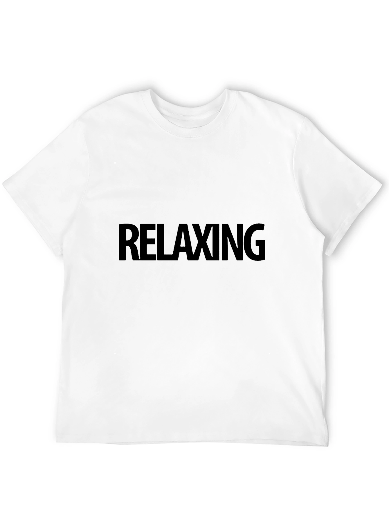 Black Relaxing Black T-Shirt view 12