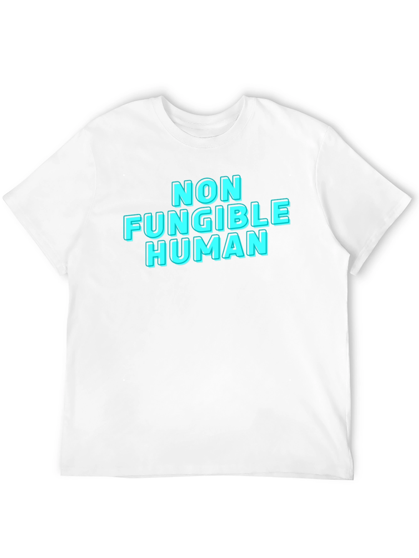 Black Non Fungible Human Graphic Tee view 12