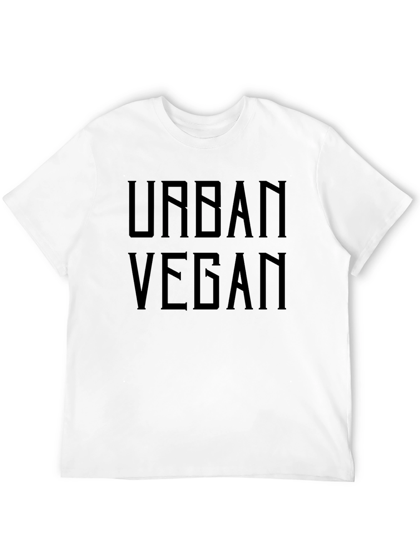 Black Urban Vegan Black T-Shirt view 12