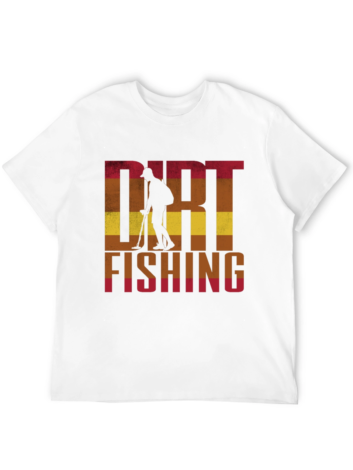 Dirt Fishing T-Shirt: Metal Detecting Hobby Tee - 12