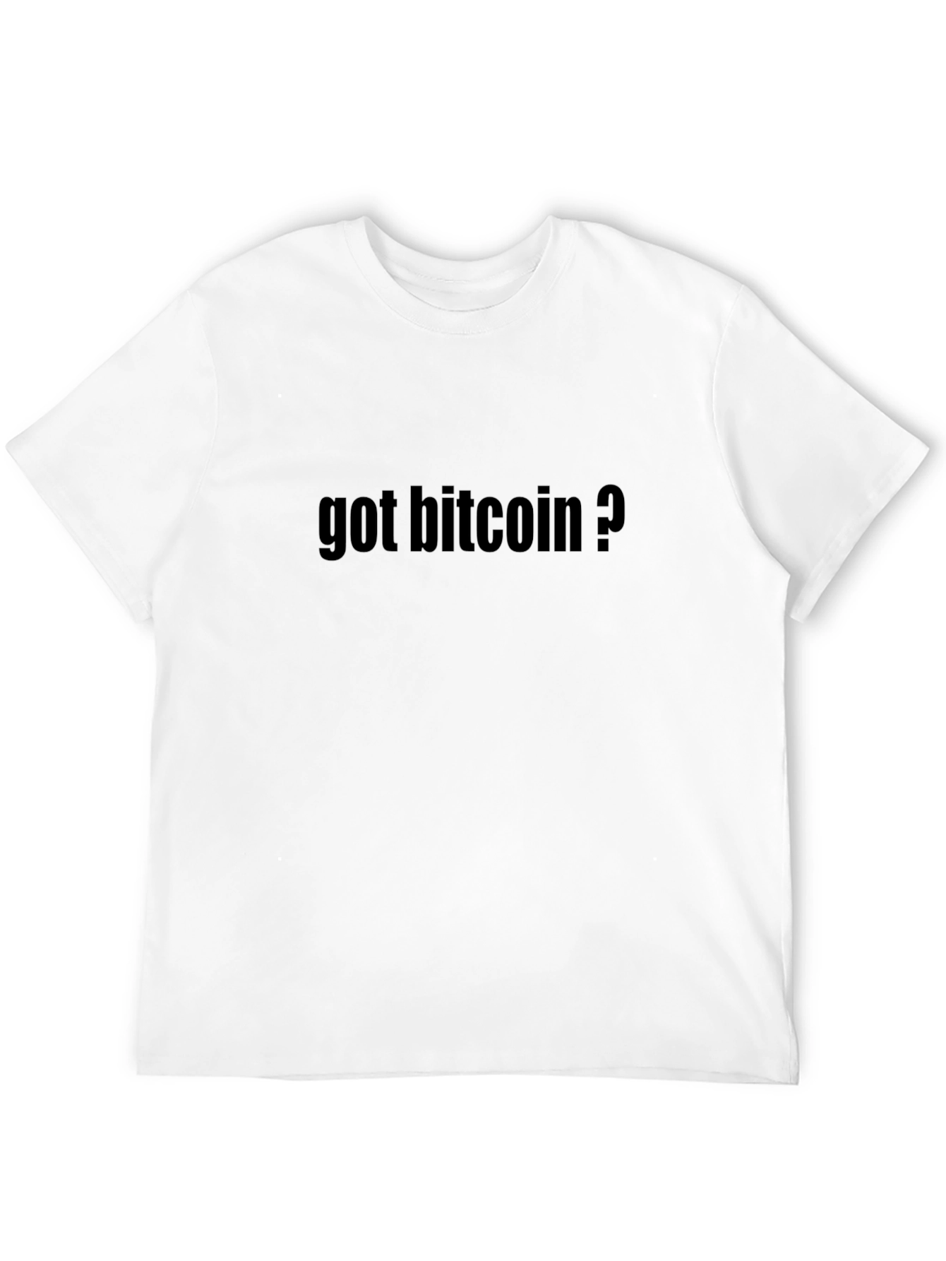 Black Got Bitcoin? Crypto T-Shirt - Black view 12