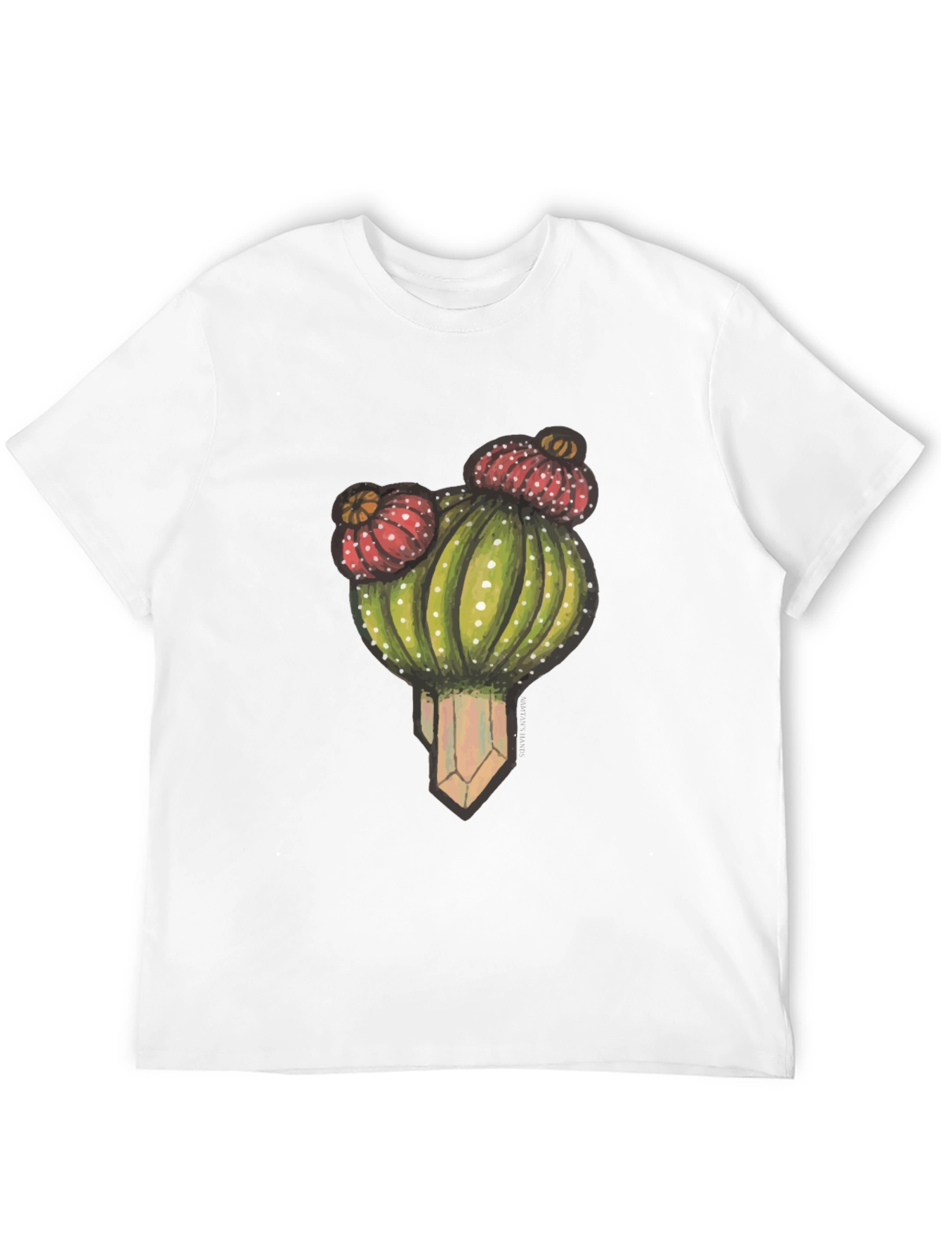 Black Cactus Graphic Tee - Stylish Unisex Black T-Shirt view 12