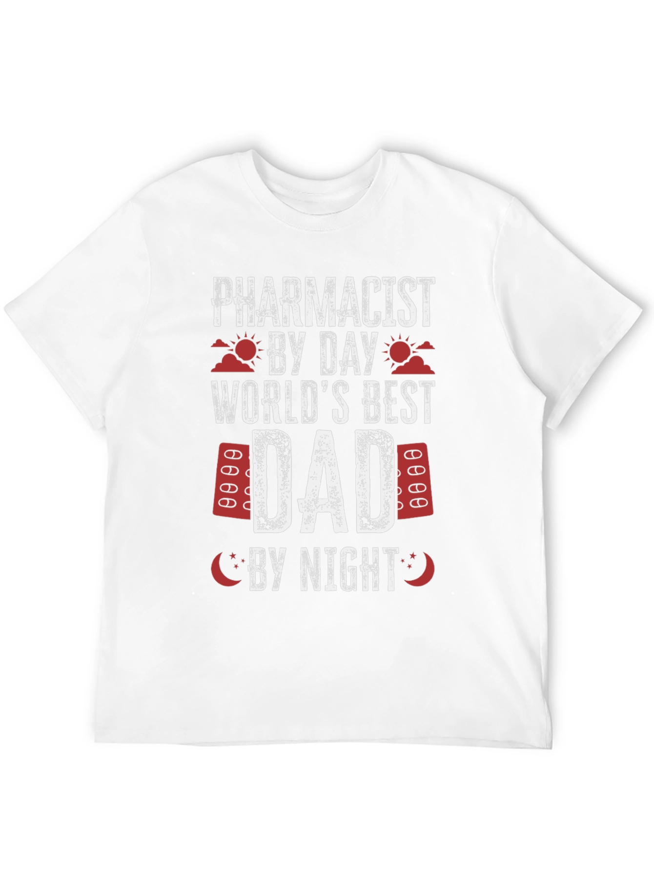 Black Pharmacist Dad T-Shirt - Best Dad Ever view 12