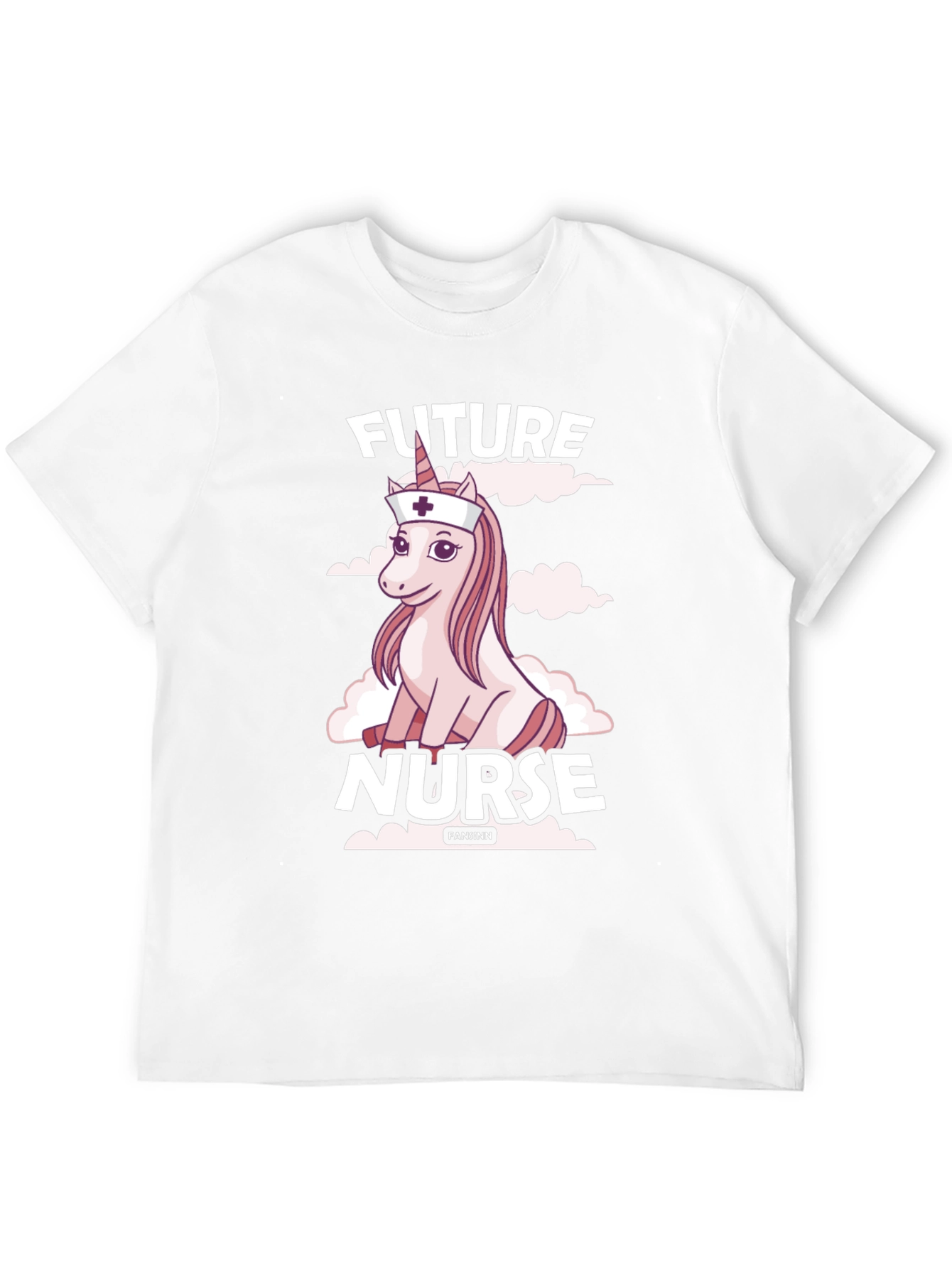 Black Future Nurse Unicorn T-Shirt - Funny Gift Idea view 12
