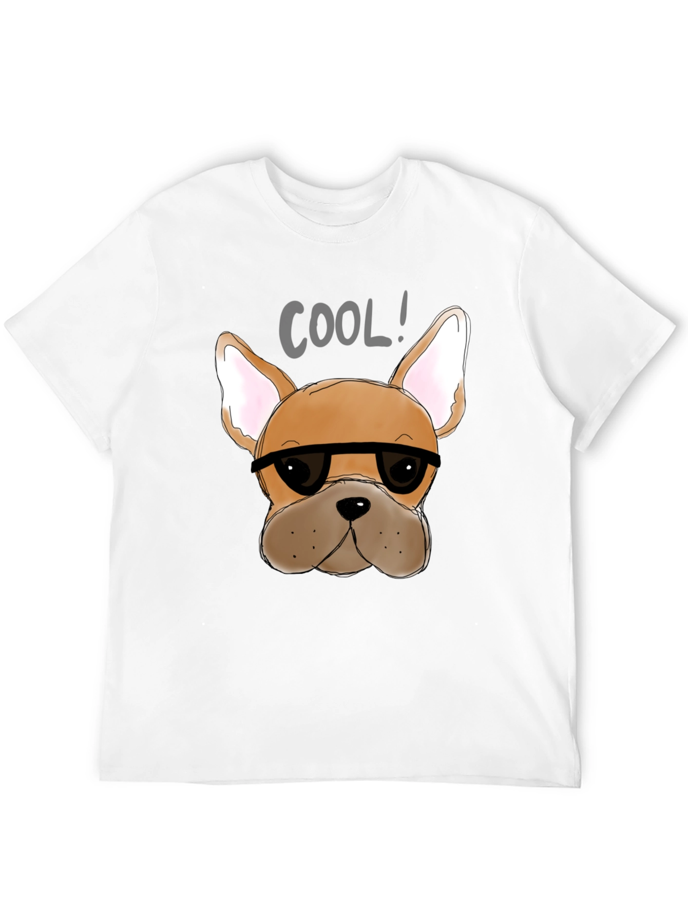 Black Cool Dog T-Shirt - Black view 12