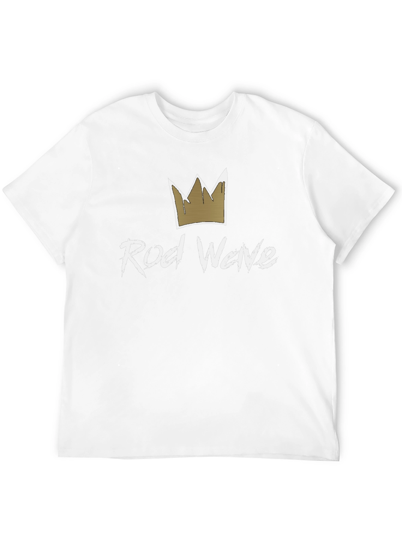 Black Rod Wave Crown Graphic Black T-Shirt view 12