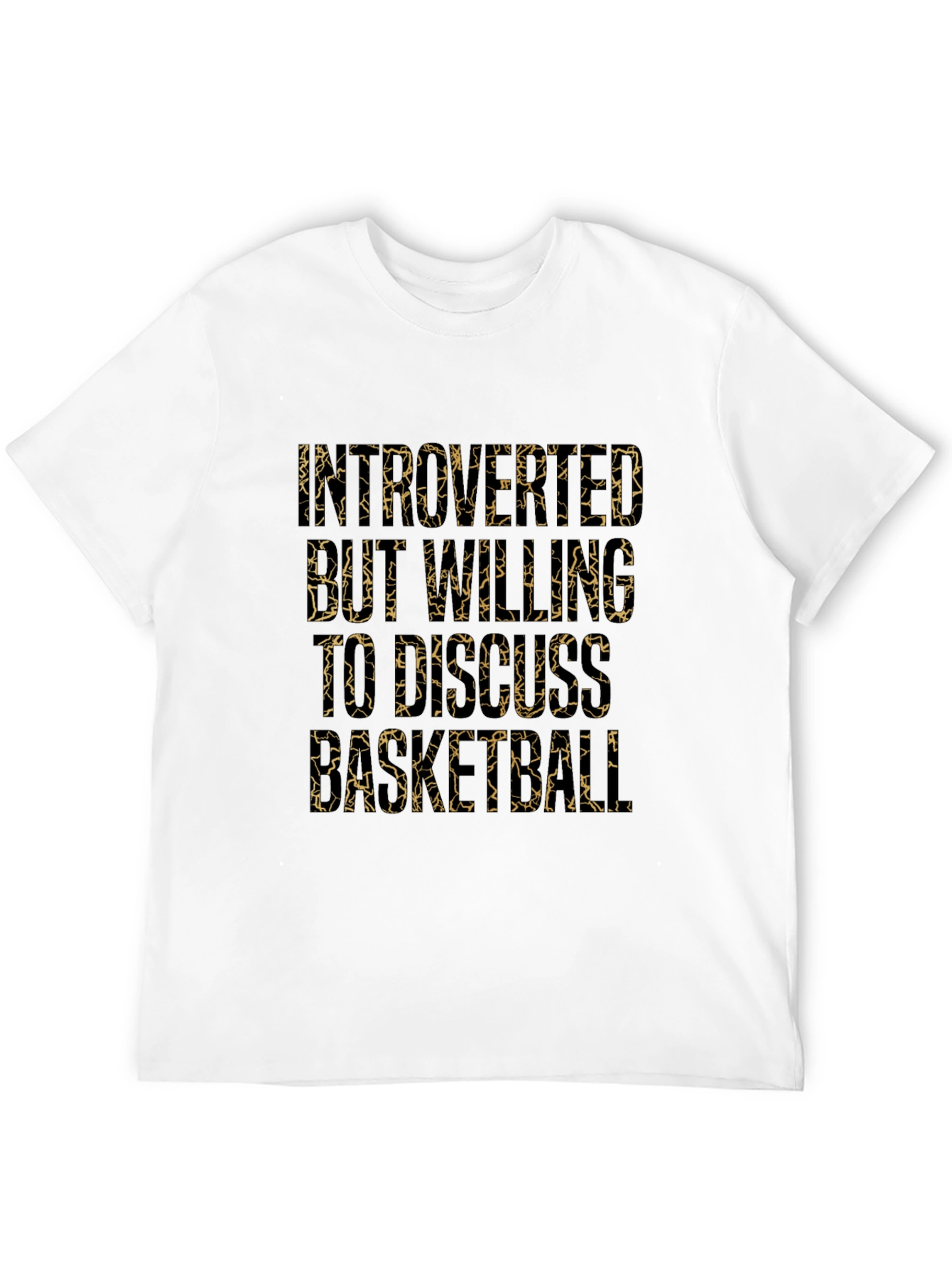 Black Introverted But Willing to Discuss Basketball T-Shirt view 12