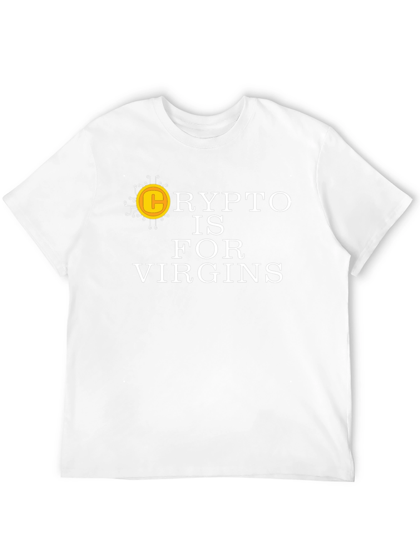 Black Crypto is for Virgins Graphic Tee view 12