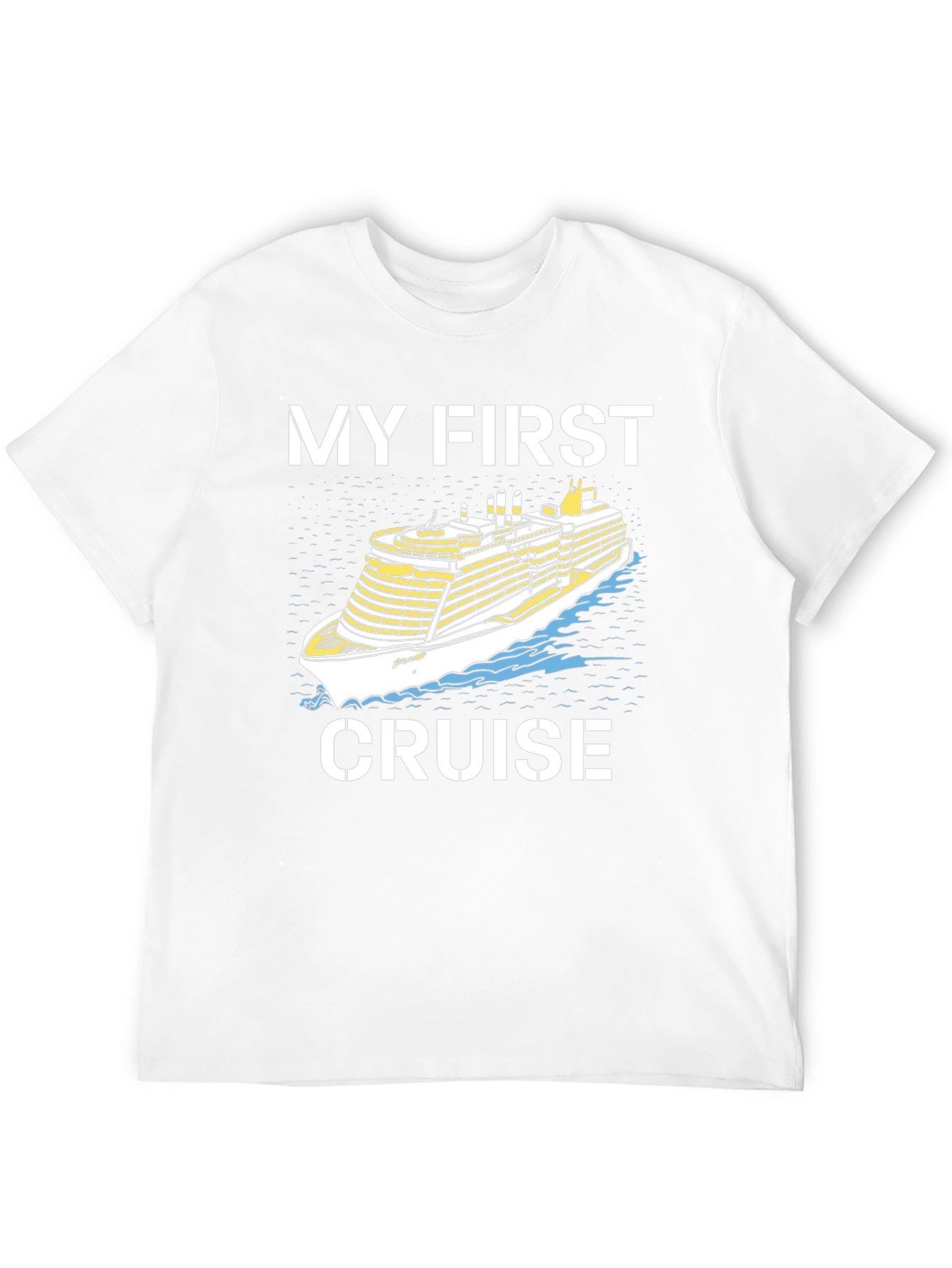 Black My First Cruise T-Shirt - Vacation Souvenir view 12