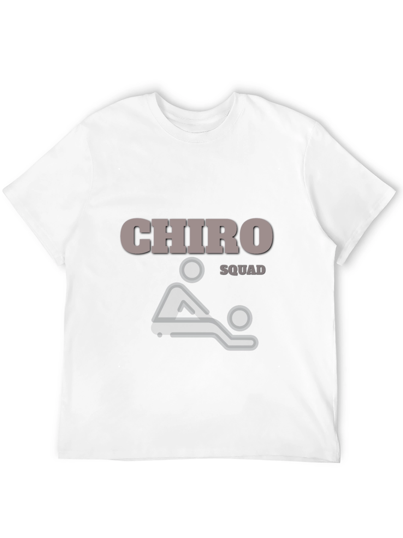 Black Chiro Squad Graphic T-Shirt - Chiropractic Humor Tee view 12