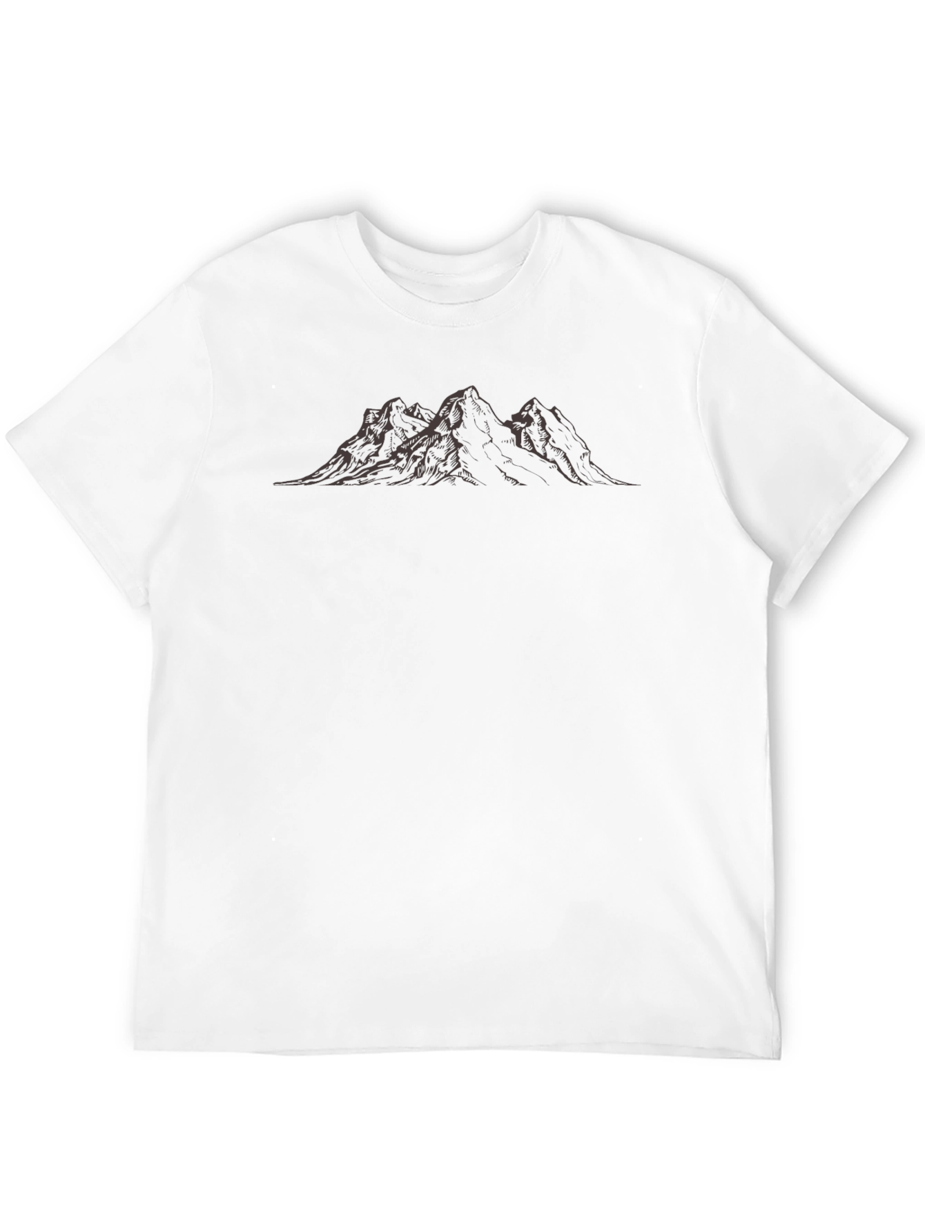 Black Mountain Graphic Black T-Shirt view 12