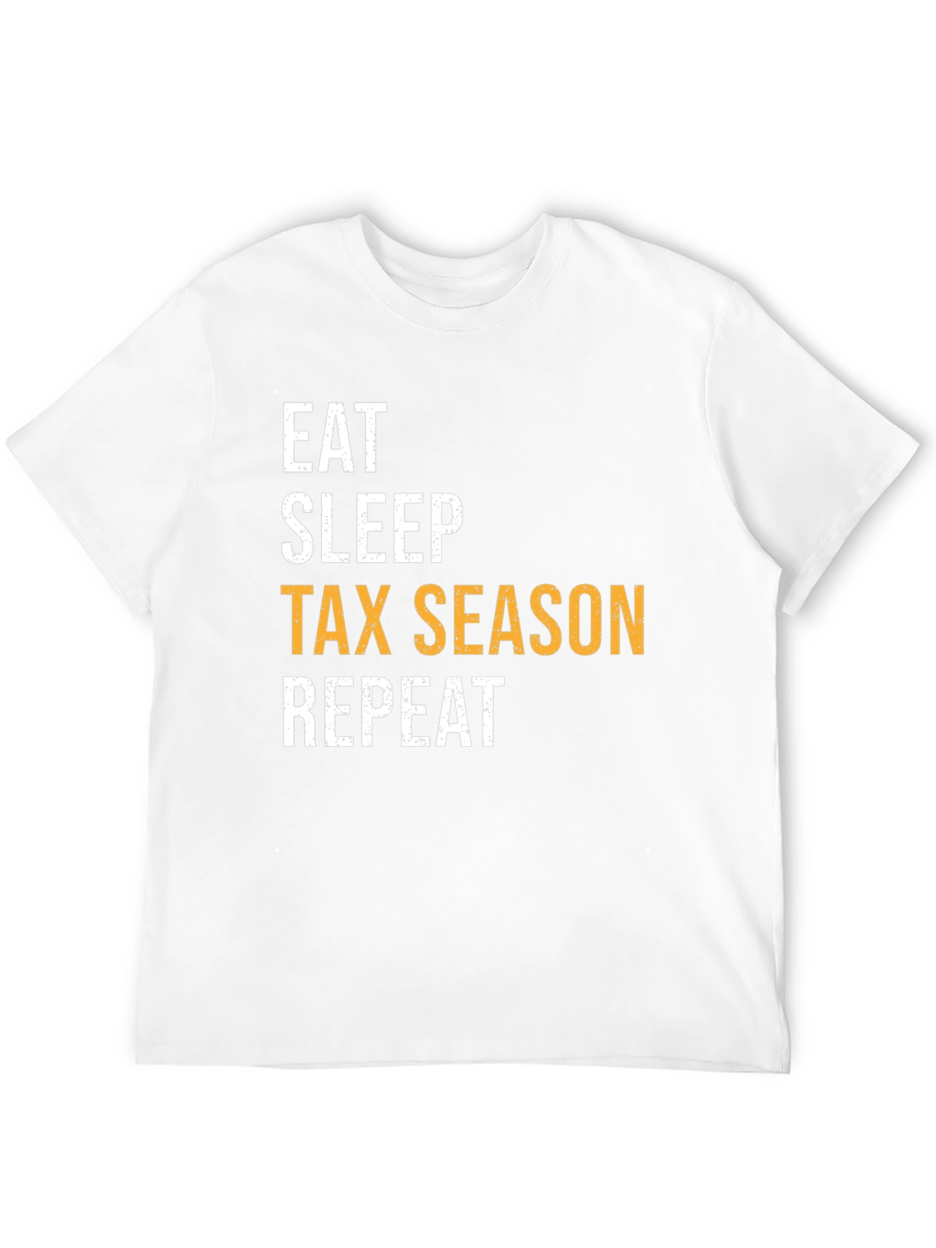 Black Eat Sleep Tax Season Repeat Black Graphic Tee view 12