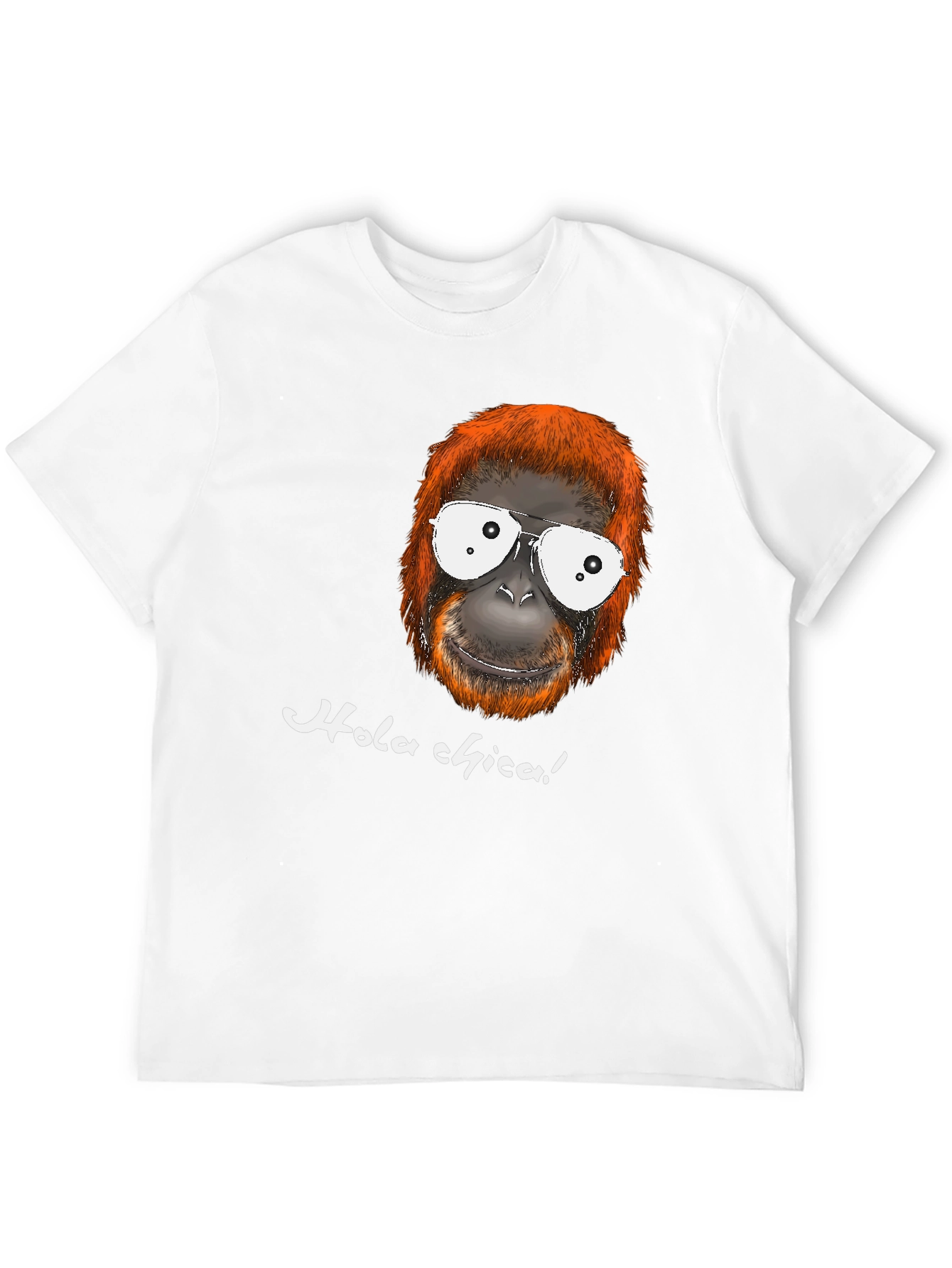 Black Funny Orangutan T-Shirt - Hola Chica! view 12