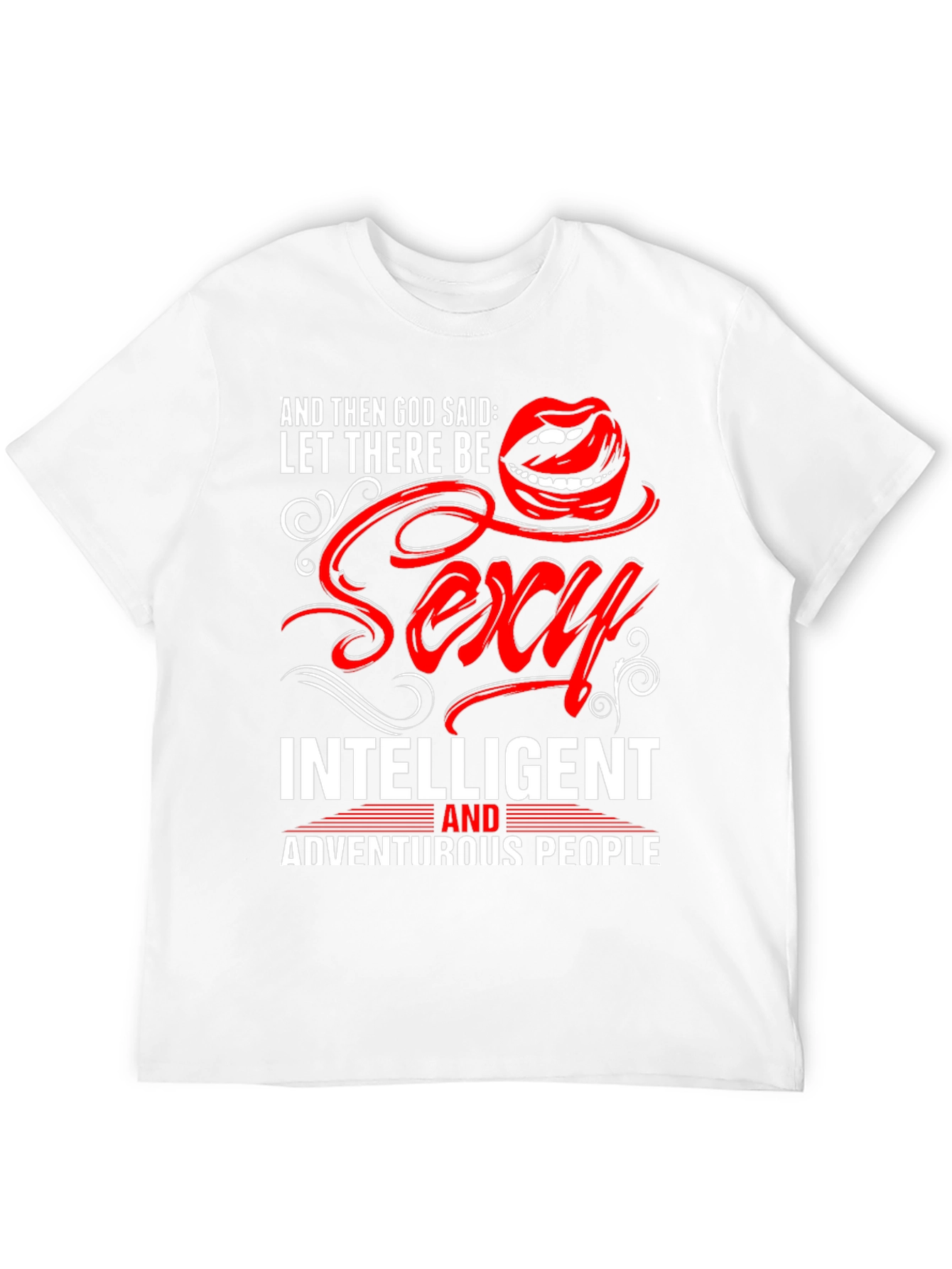 Black Sexy Intelligent Adventurous People T-Shirt view 12