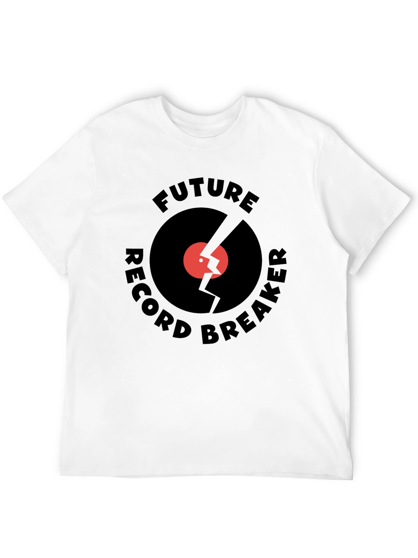 Black Future Record Breaker Graphic T-Shirt view 12