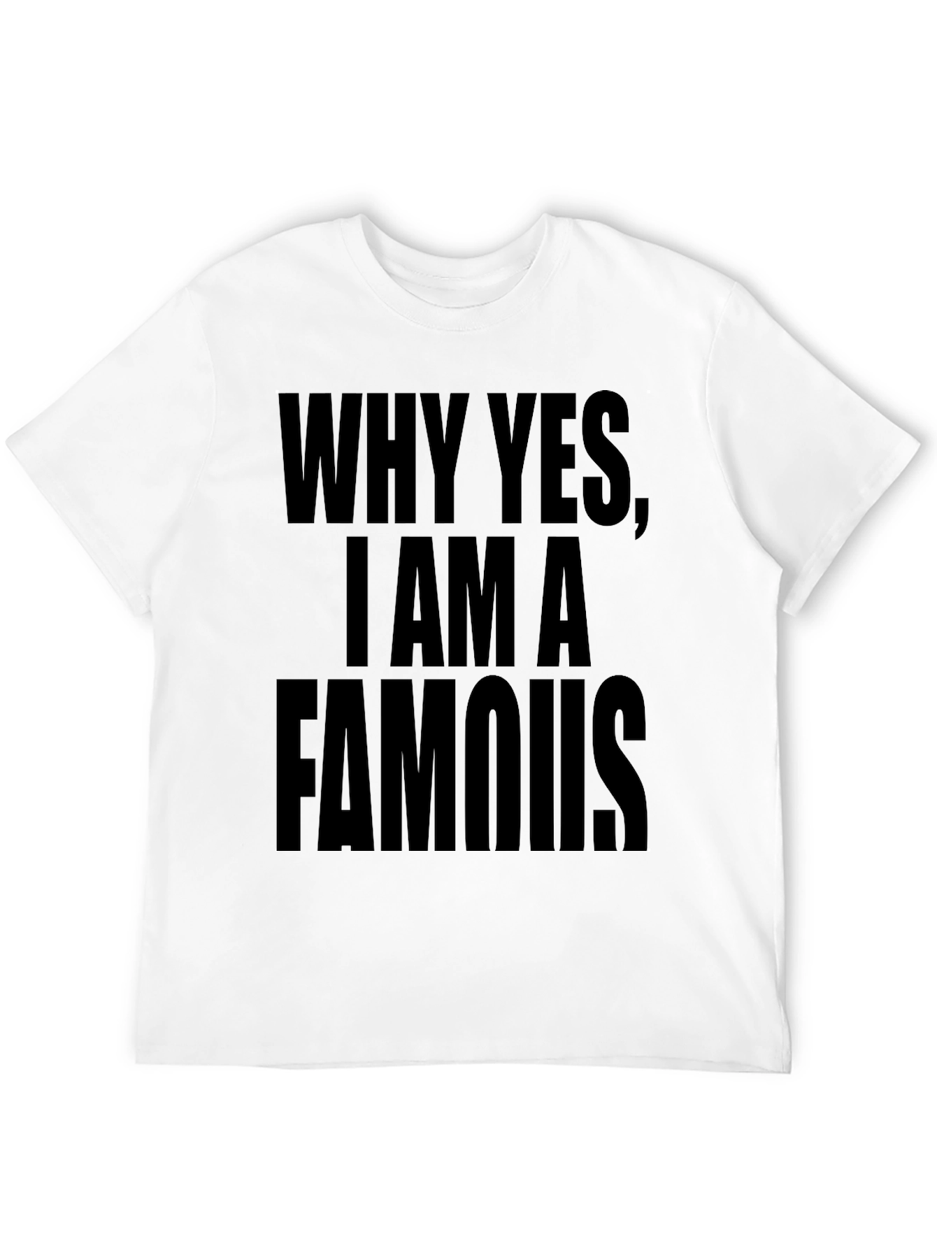 Black Funny Famous T-Shirt view 12