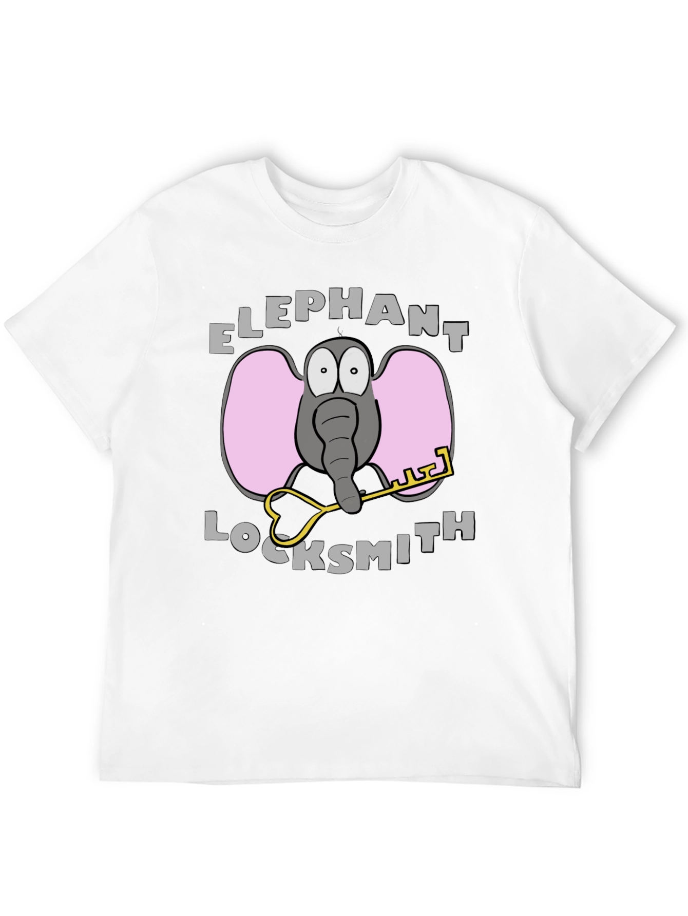 Black Elephant Locksmith Graphic T-Shirt view 12