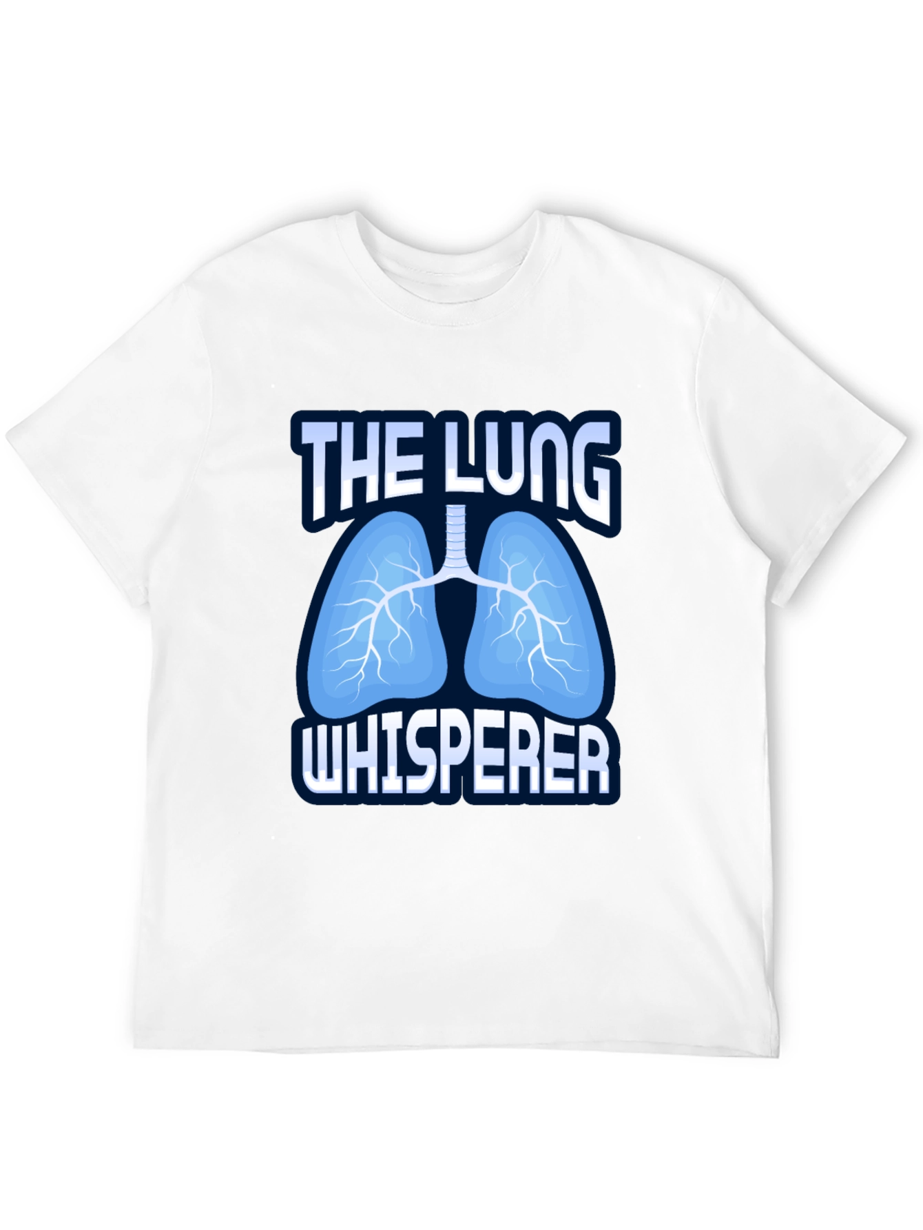 Black The Lung Whisperer T-Shirt - Funny Respiratory Therapist Tee view 12