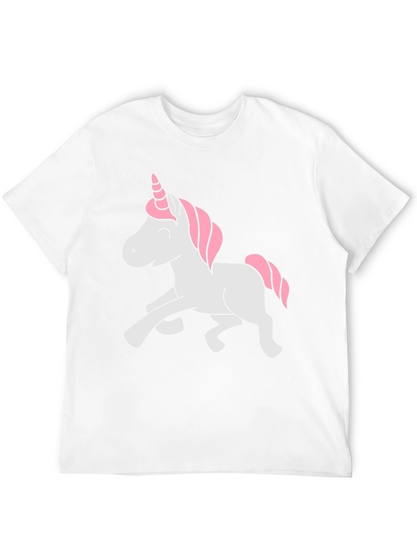 Unicorn Graphic Tee - Whimsical Black T-Shirt - 12