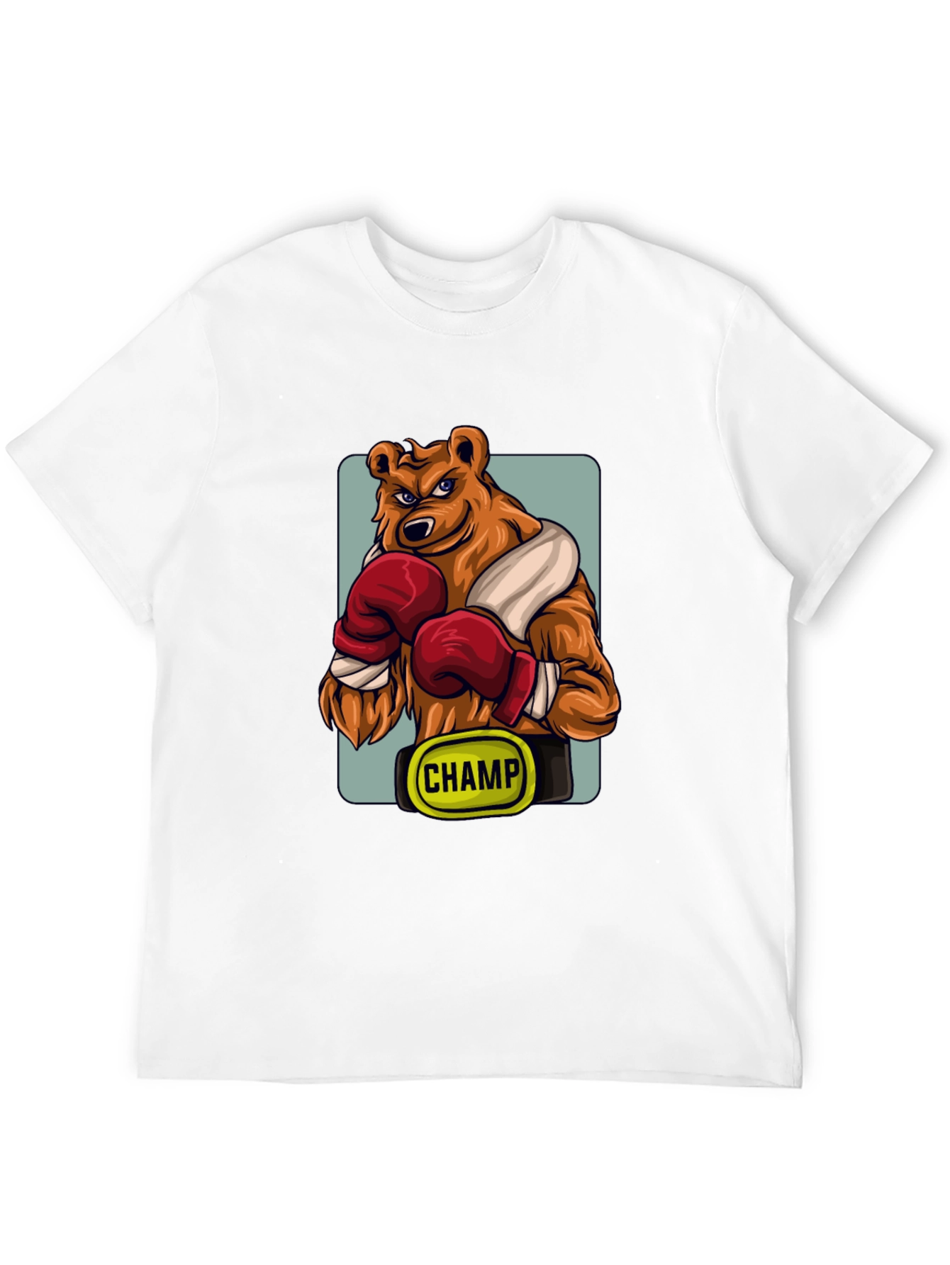 Black Boxing Bear Champ Graphic T-Shirt view 12