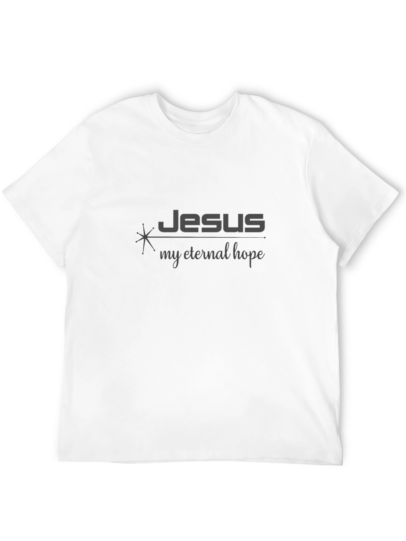 Black Jesus My Eternal Hope Graphic Tee view 12