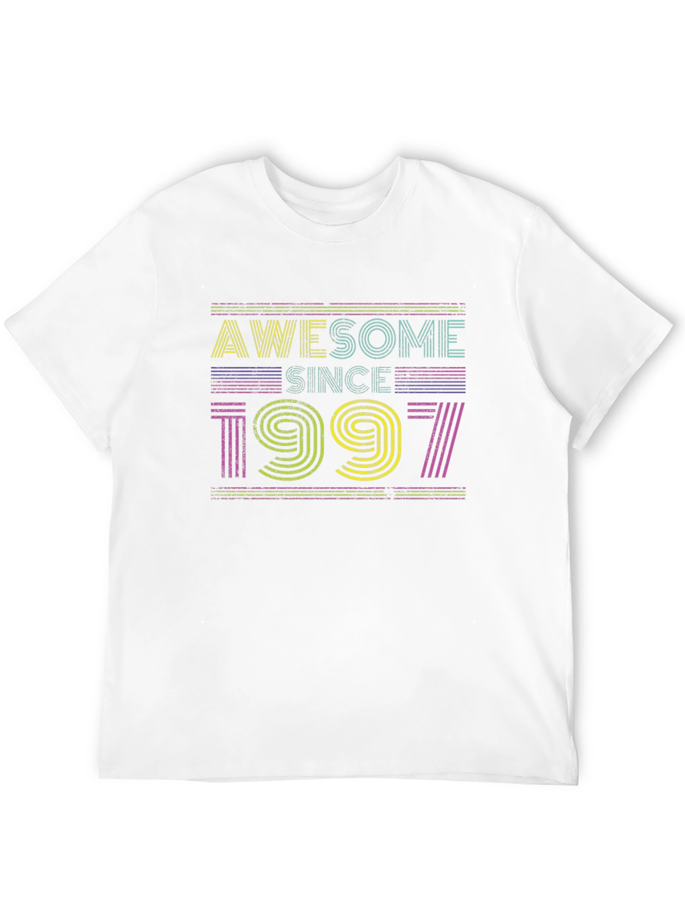 Black Awesome Since 1997 Graphic T-Shirt view 12