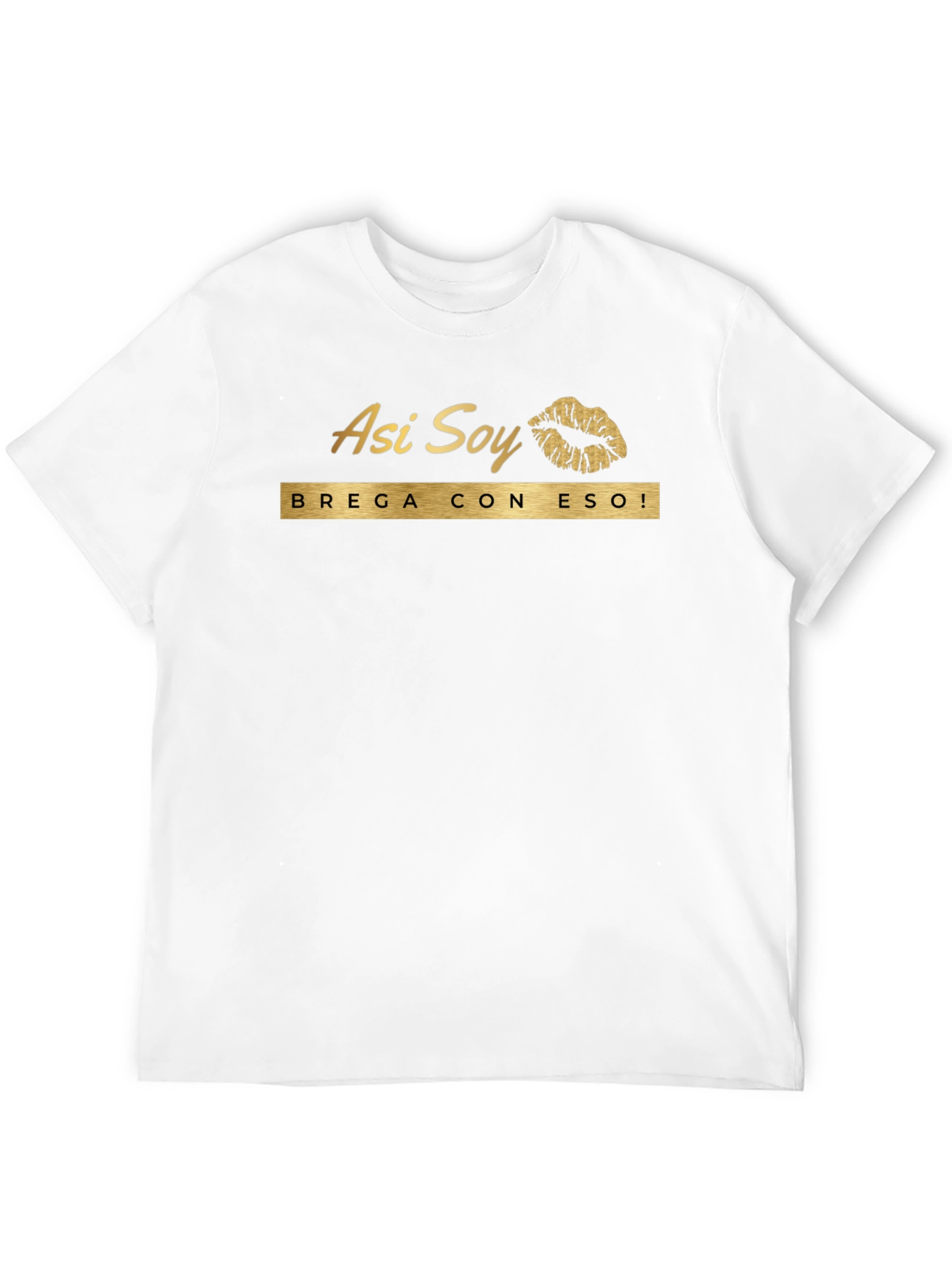 Black Asi Soy Black T-Shirt With Gold Accent view 12