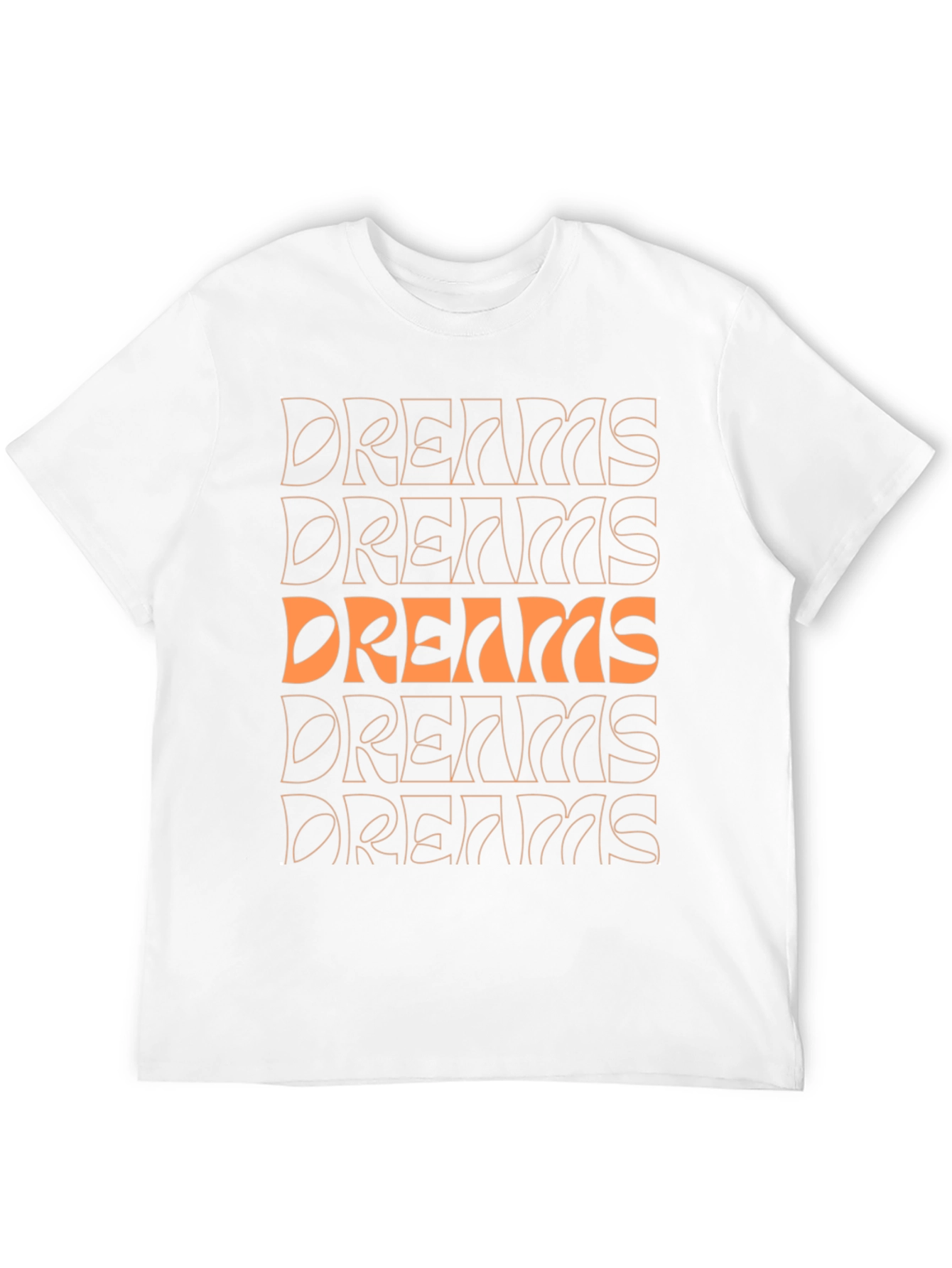 Black Dreams Graphic Print Crew Neck Tee - Black view 12