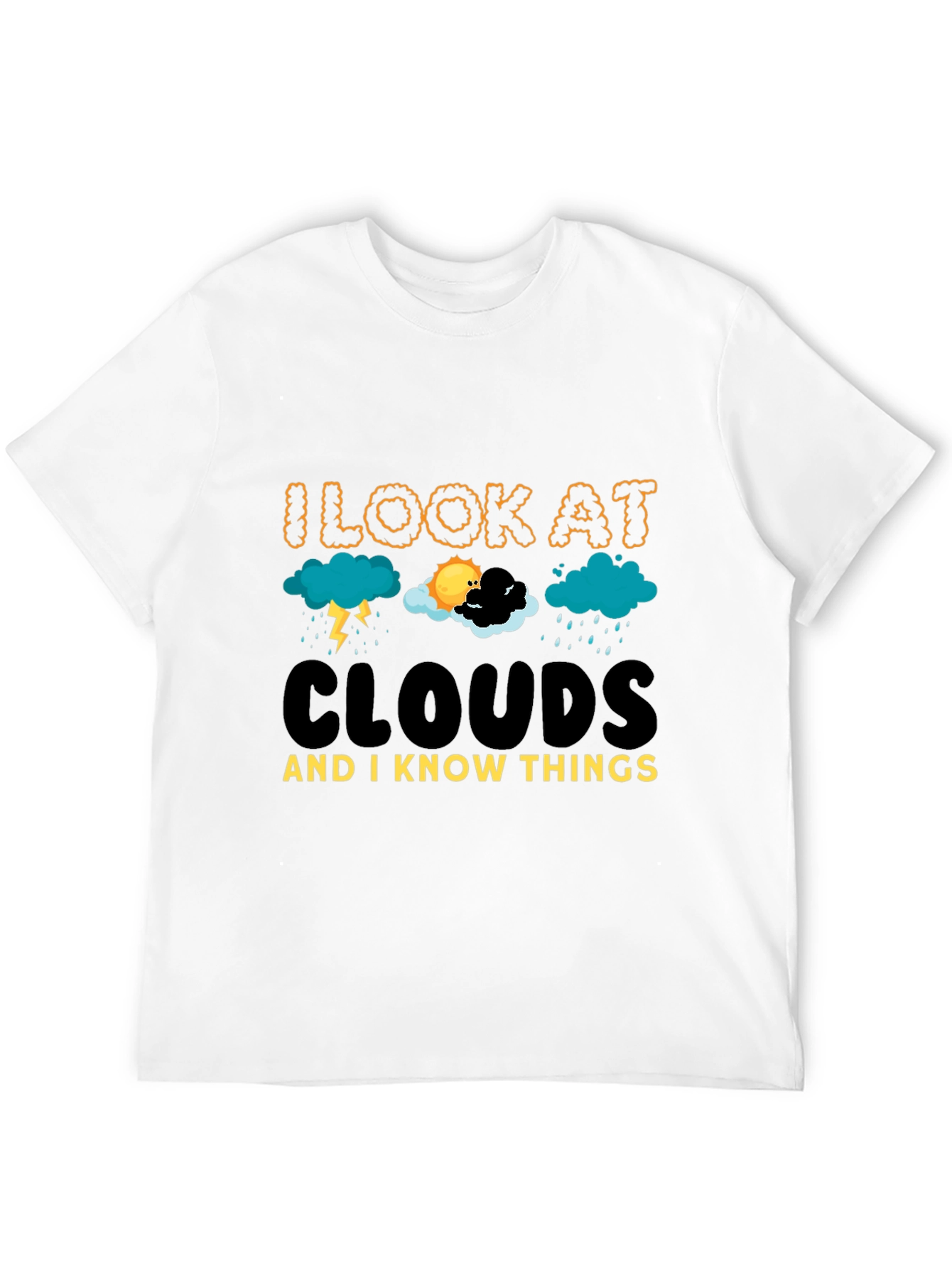 Black Cloud Expert Black T-Shirt view 12