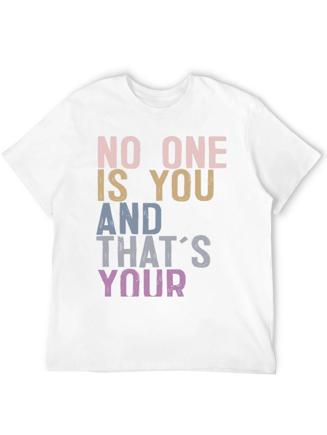 Black Inspirational Graphic Tee - Be You view 12