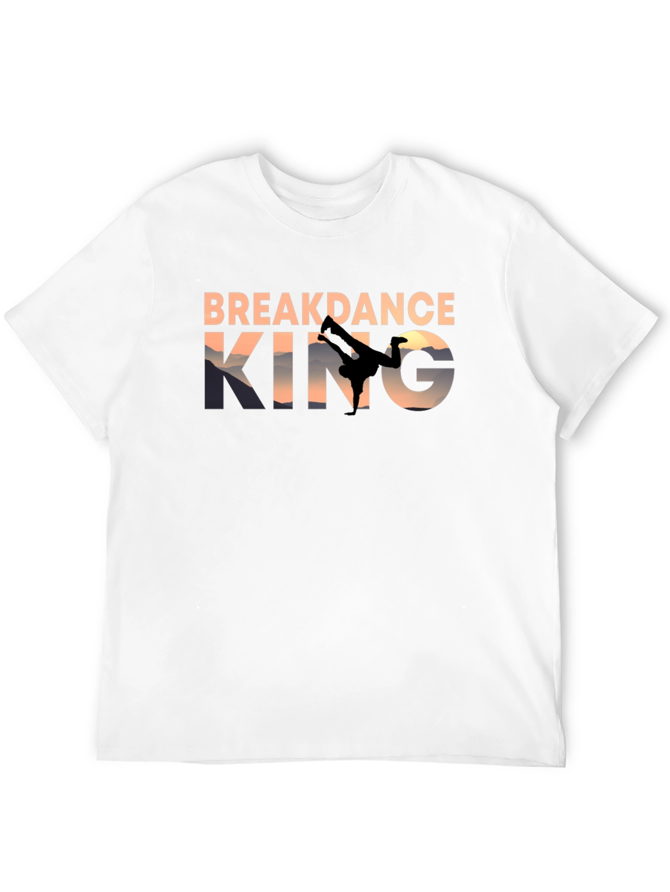 Black Breakdance King T-Shirt view 12