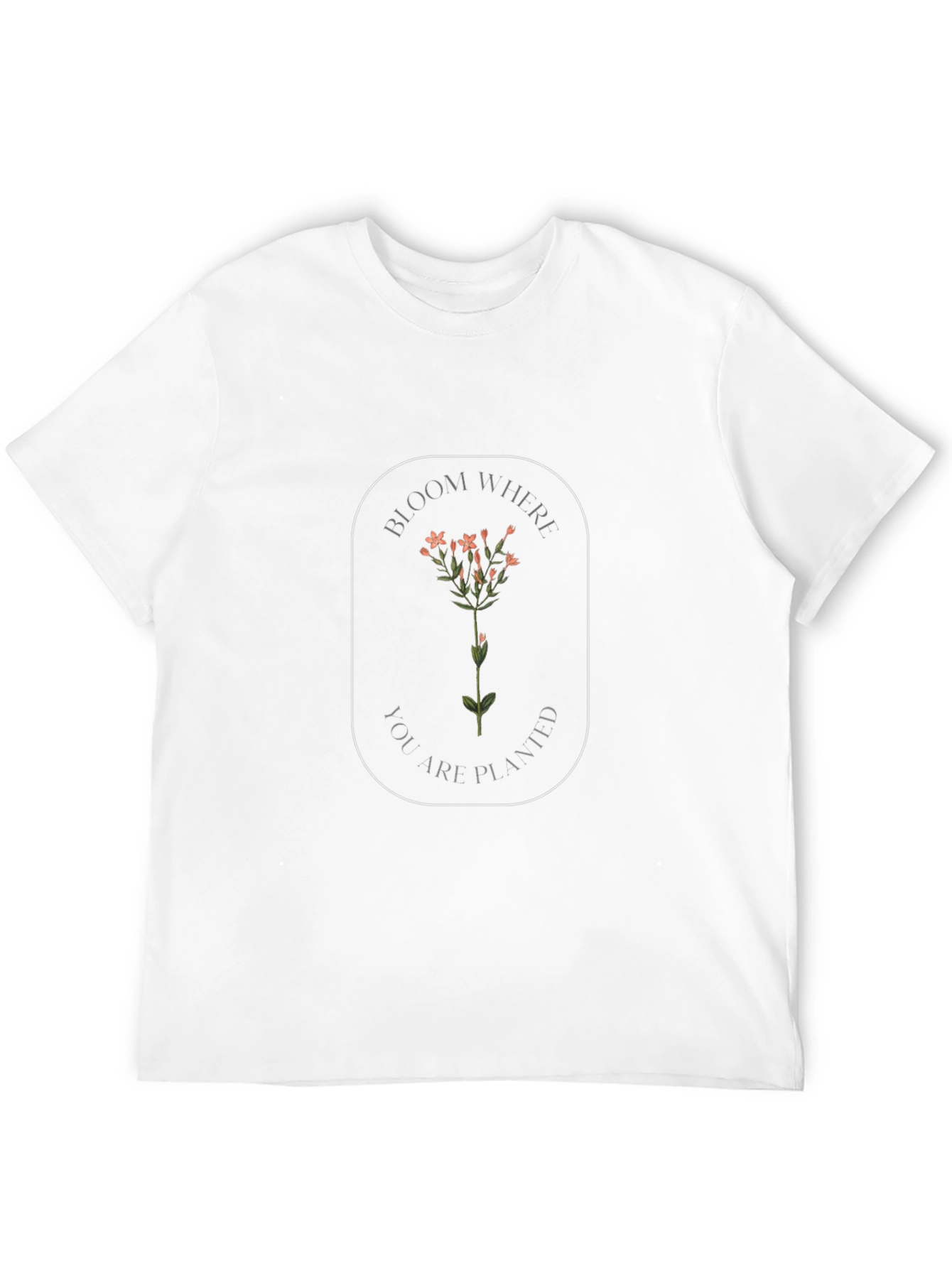 Black Bloom Where You're Planted Graphic Tee view 12