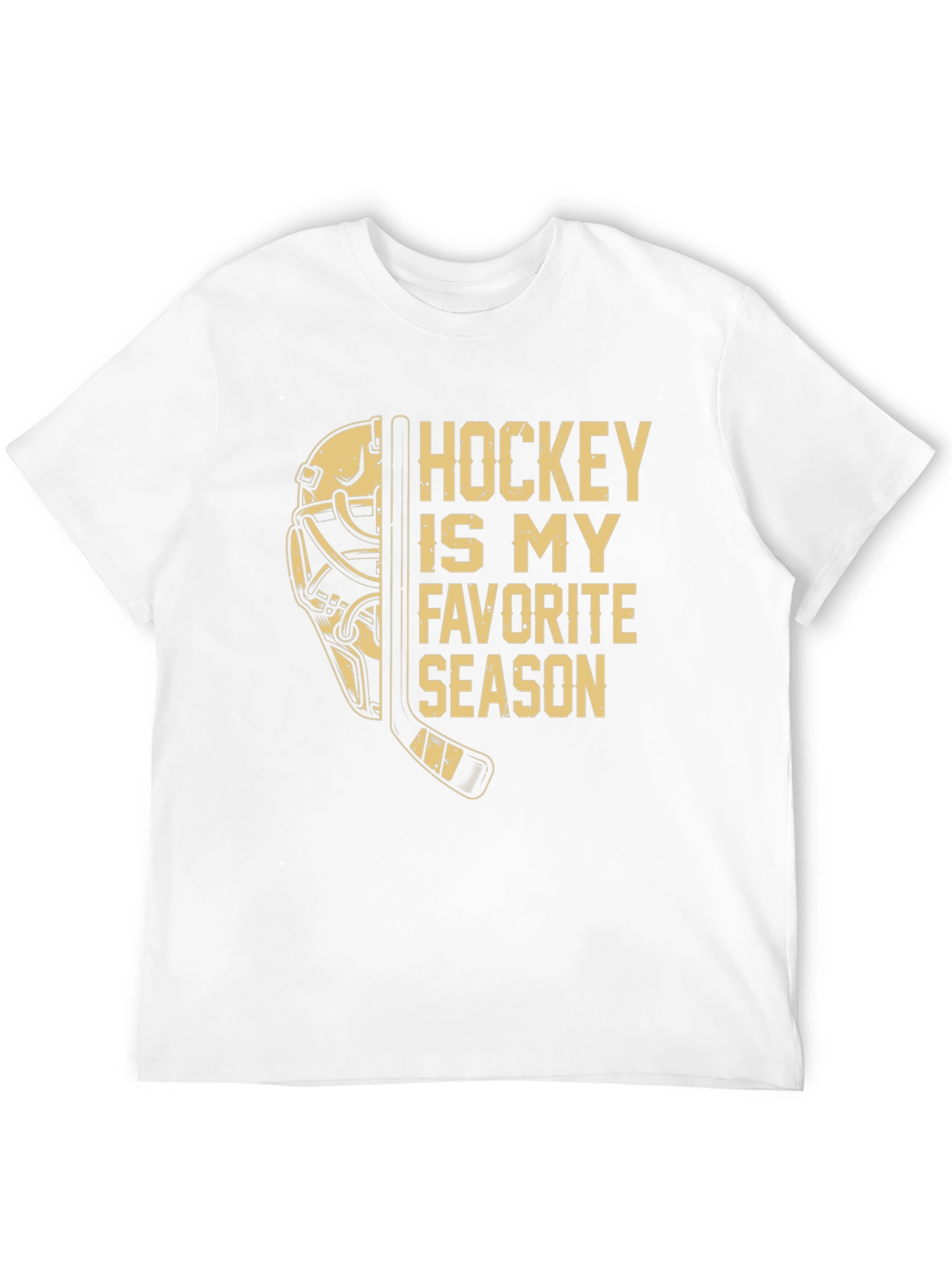 Black Hockey is My Favorite Season T-Shirt view 12