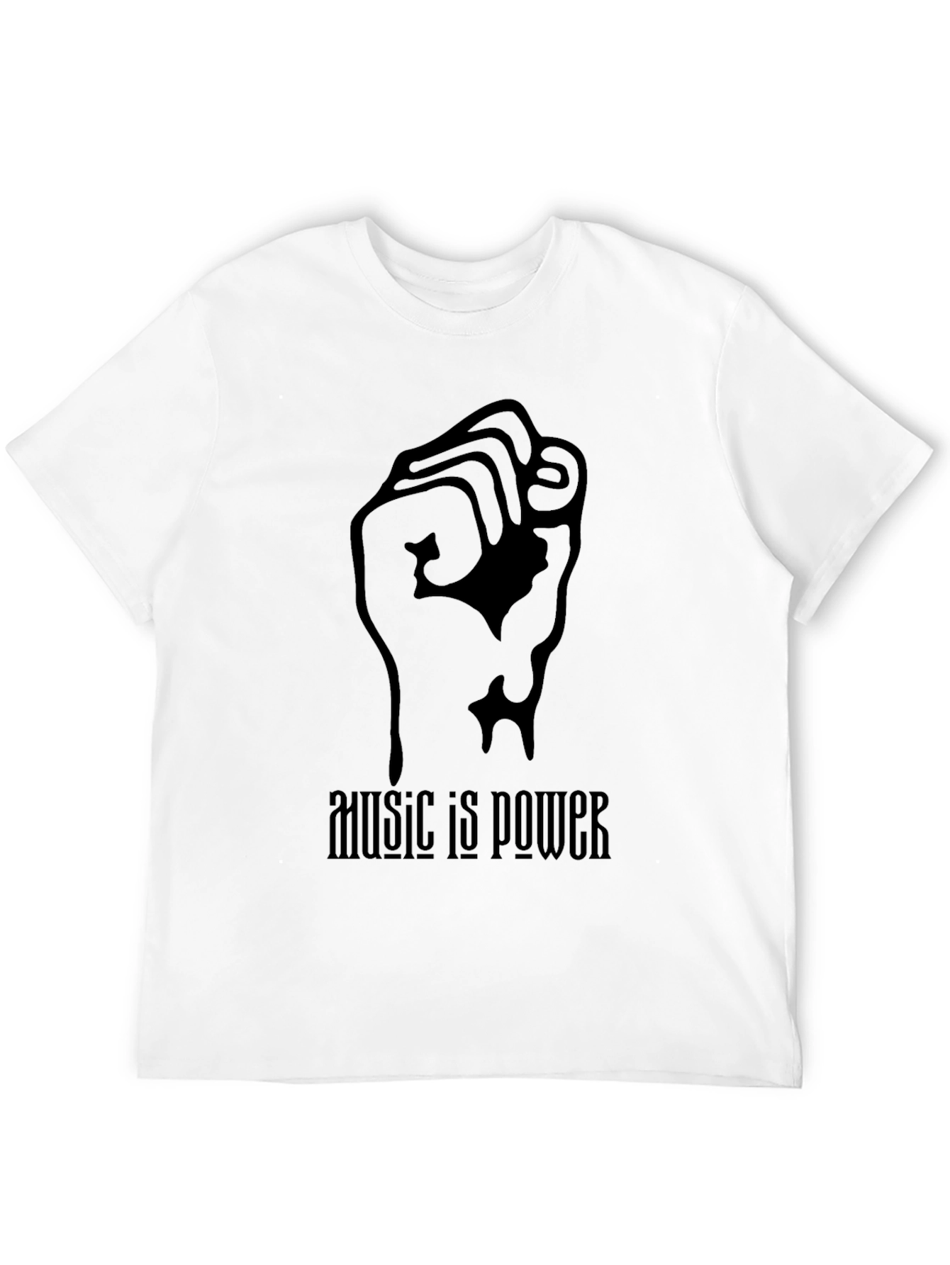 Black Music is Power Graphic Tee view 12