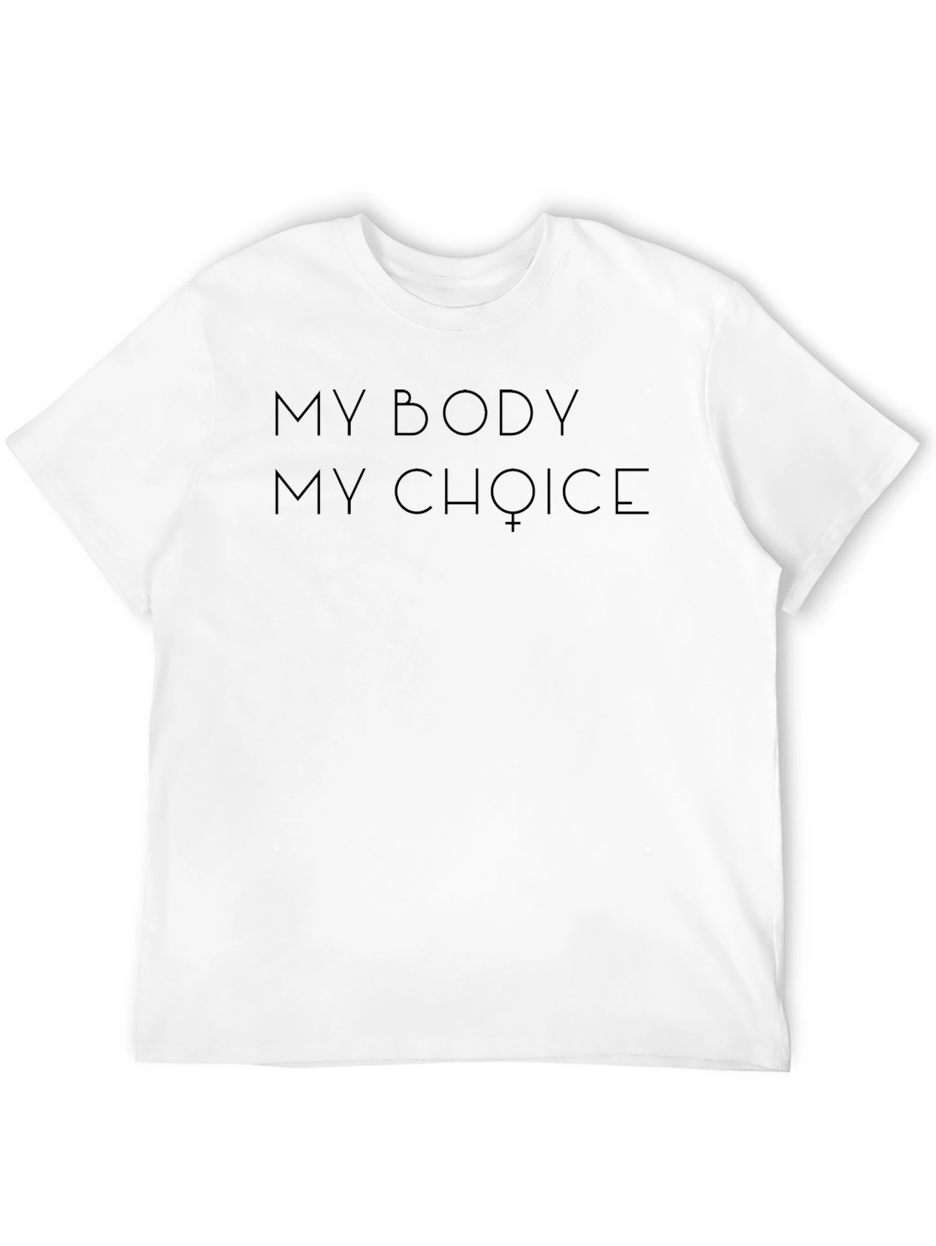 Black My Body My Choice Tee - Pro Choice T-Shirt view 12