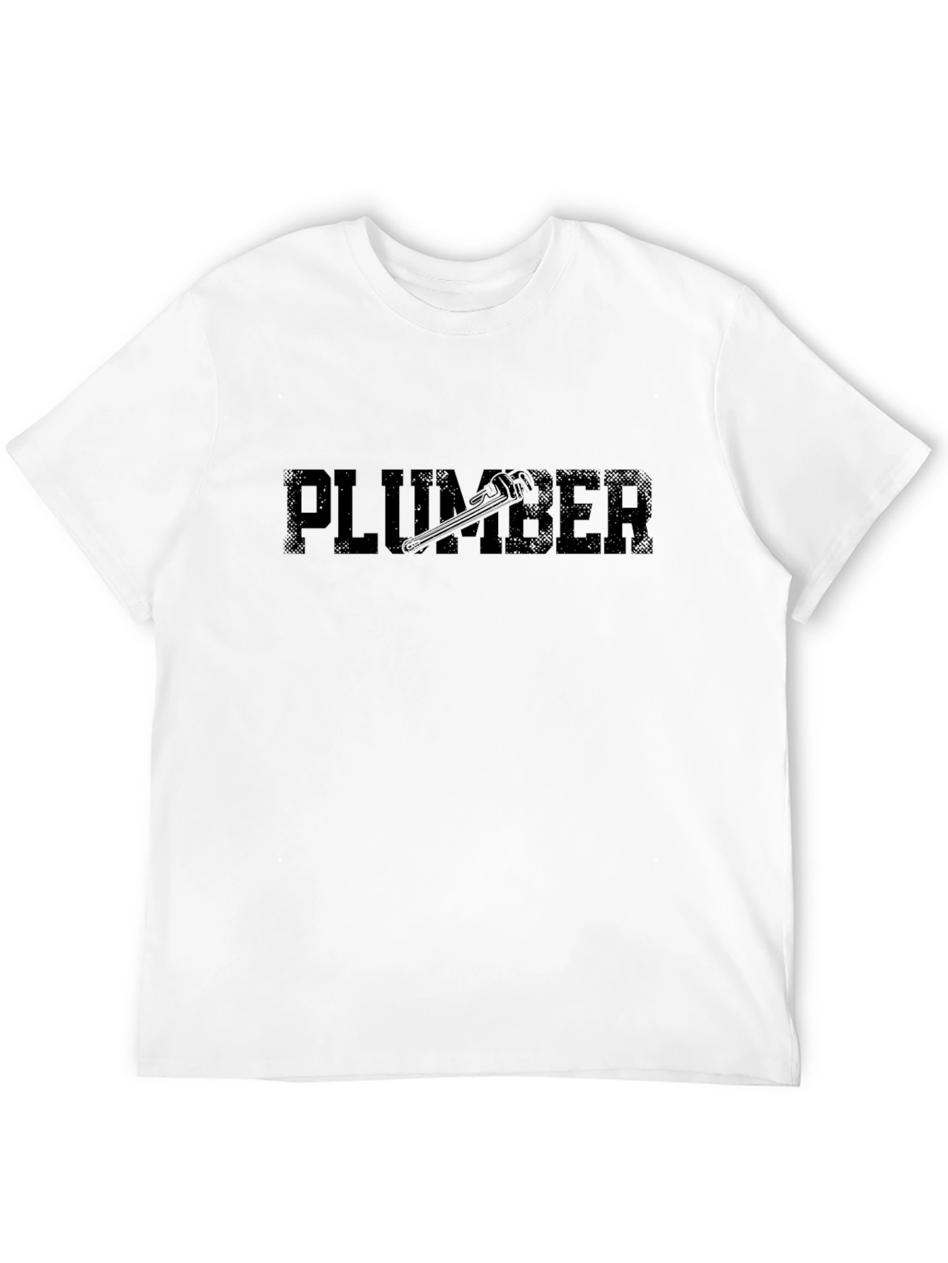 Black Plumber Graphic T-Shirt - Black view 12
