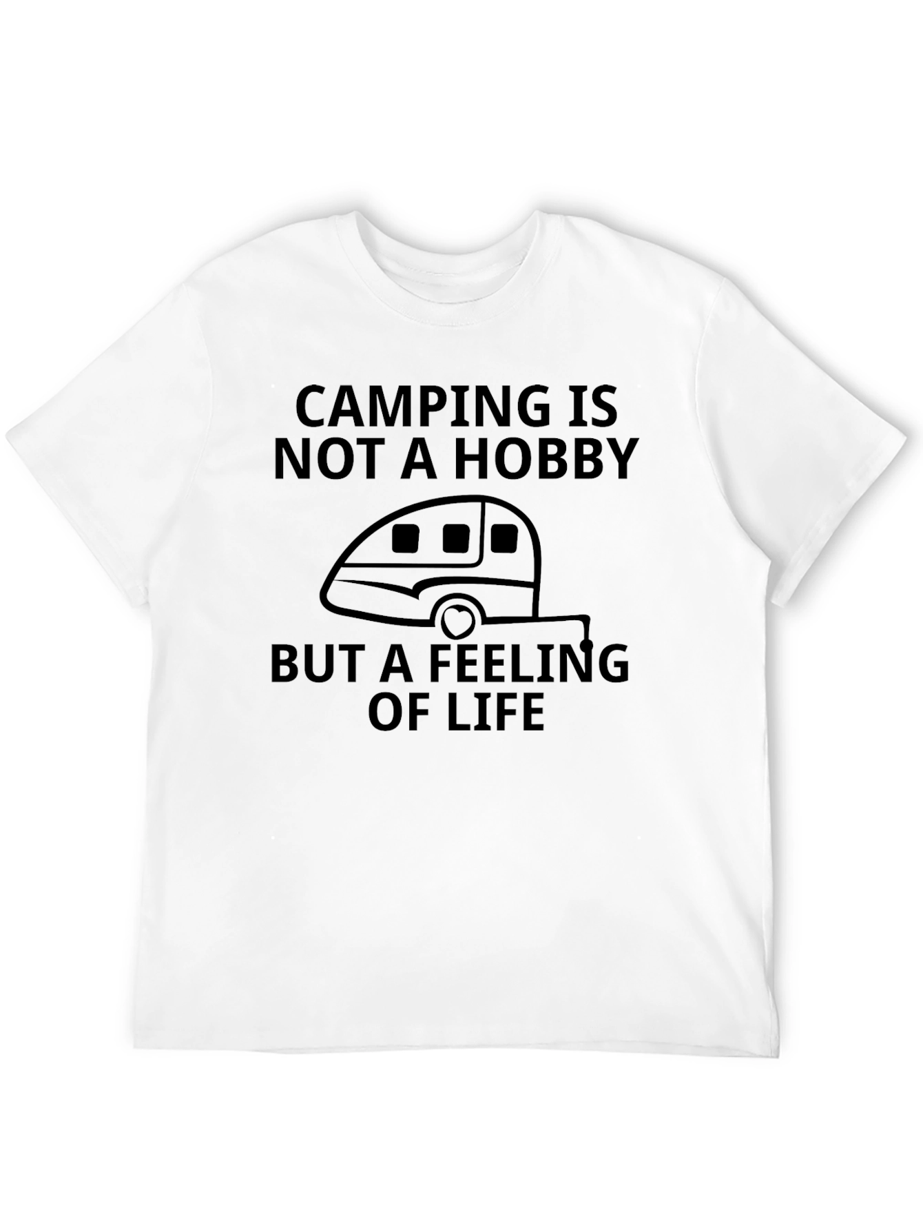 Black Camping is a Feeling of Life T-Shirt view 12