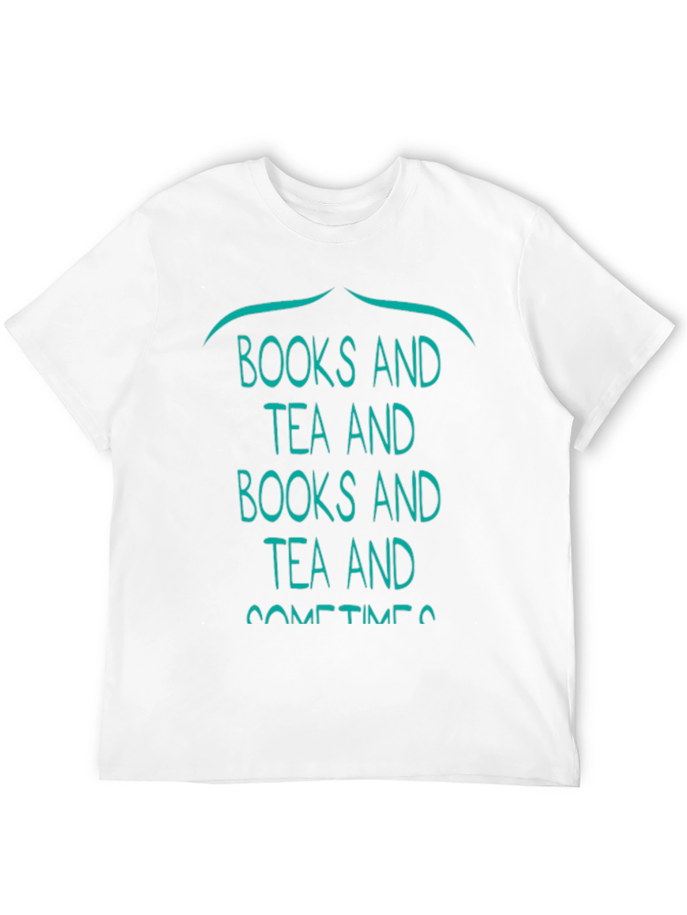Black Books and Tea Graphic Tee - Relaxed Comfort view 12