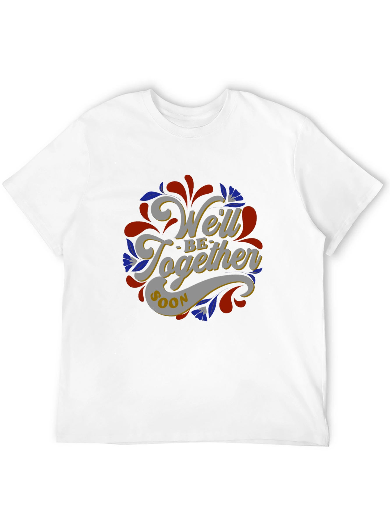 Black We'll Be Together Soon Graphic T-Shirt view 12