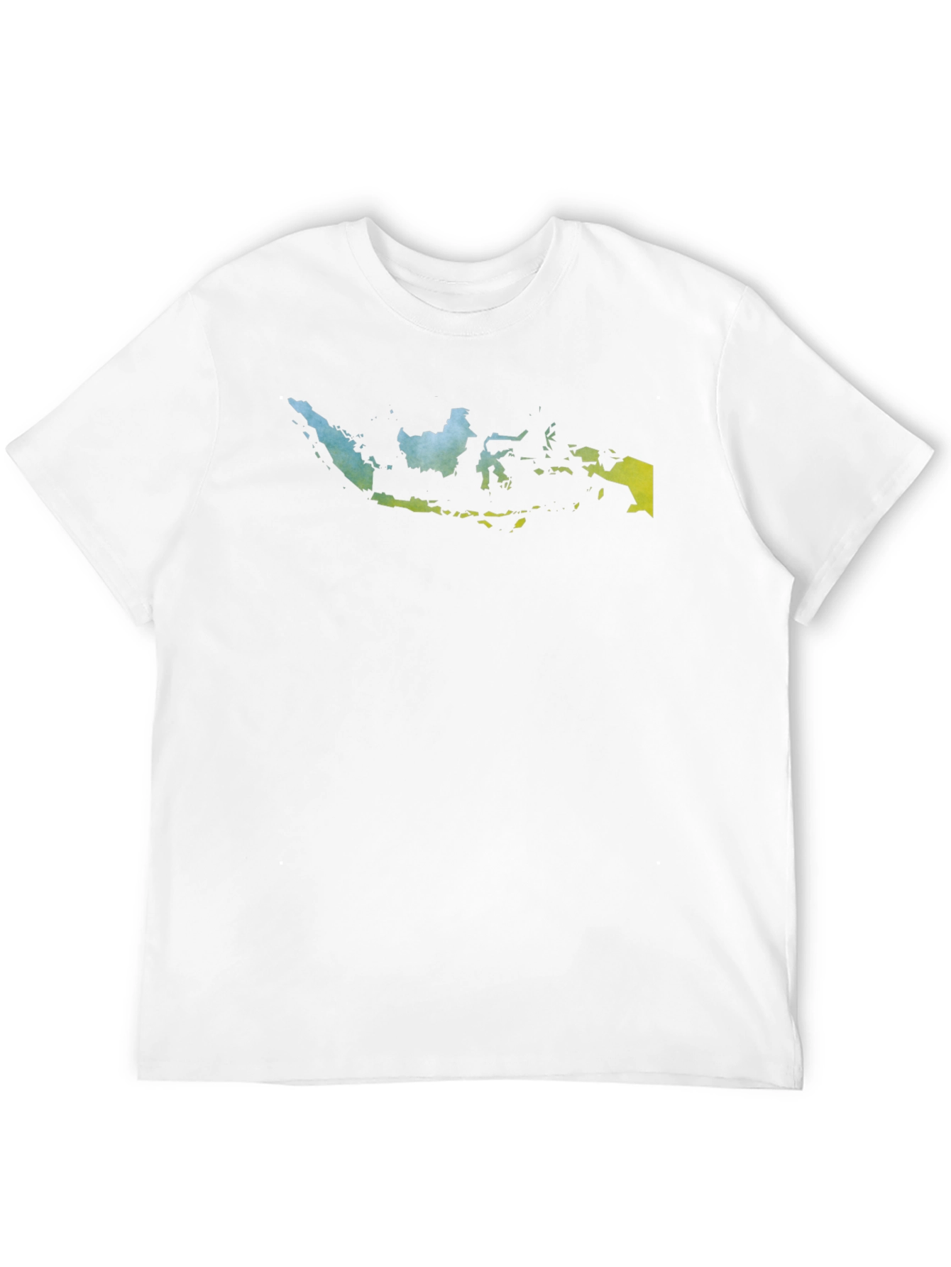 Black Indonesia Map Graphic Tee - Black view 12